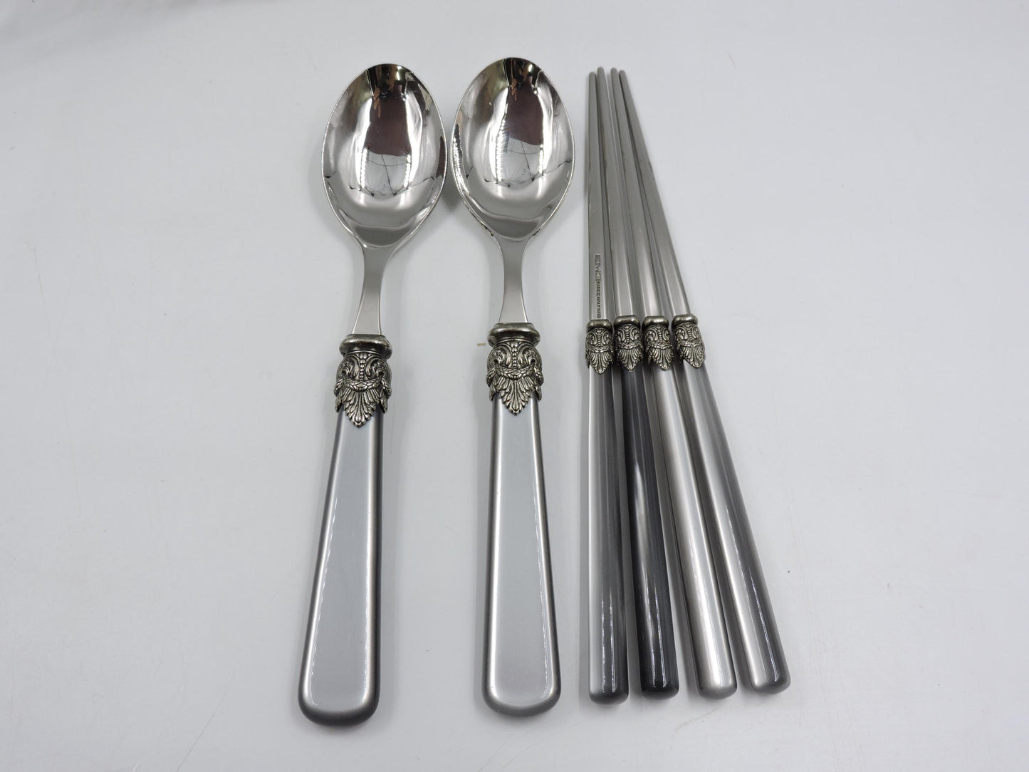 EME Flatware Napoleon Spoon, chopsticks 4pcs (Brand New)