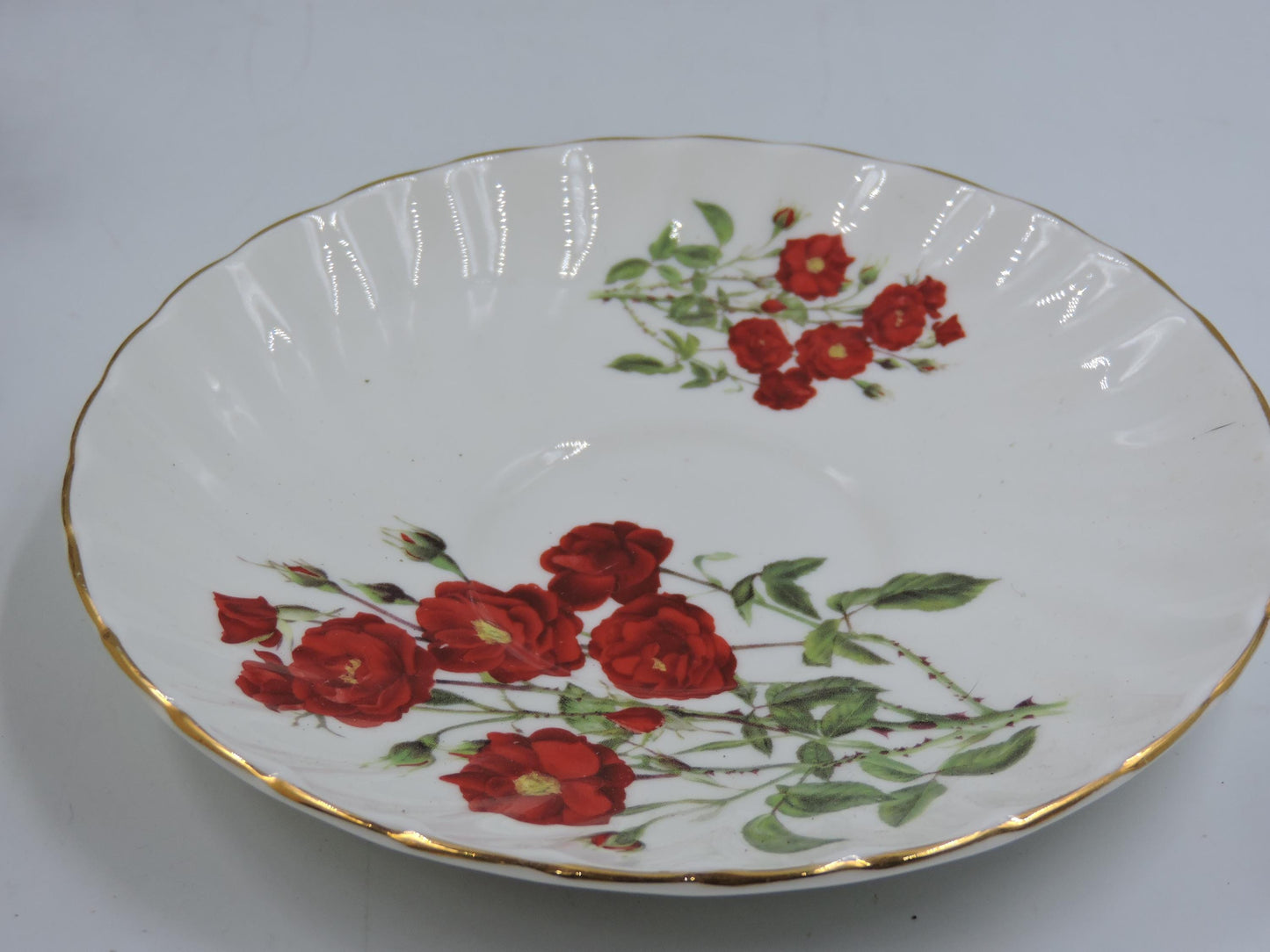 Heirloom Ceramic Tea Cup and Saucer
