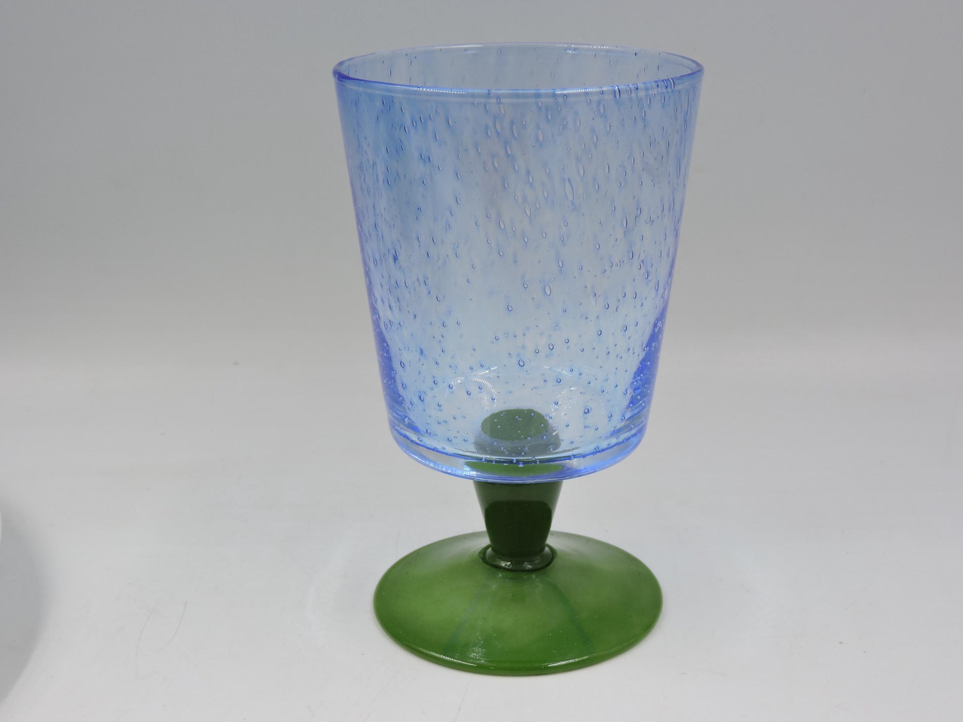 Set of 4 Villeroy & Boch Serra Blue Water Goblet
