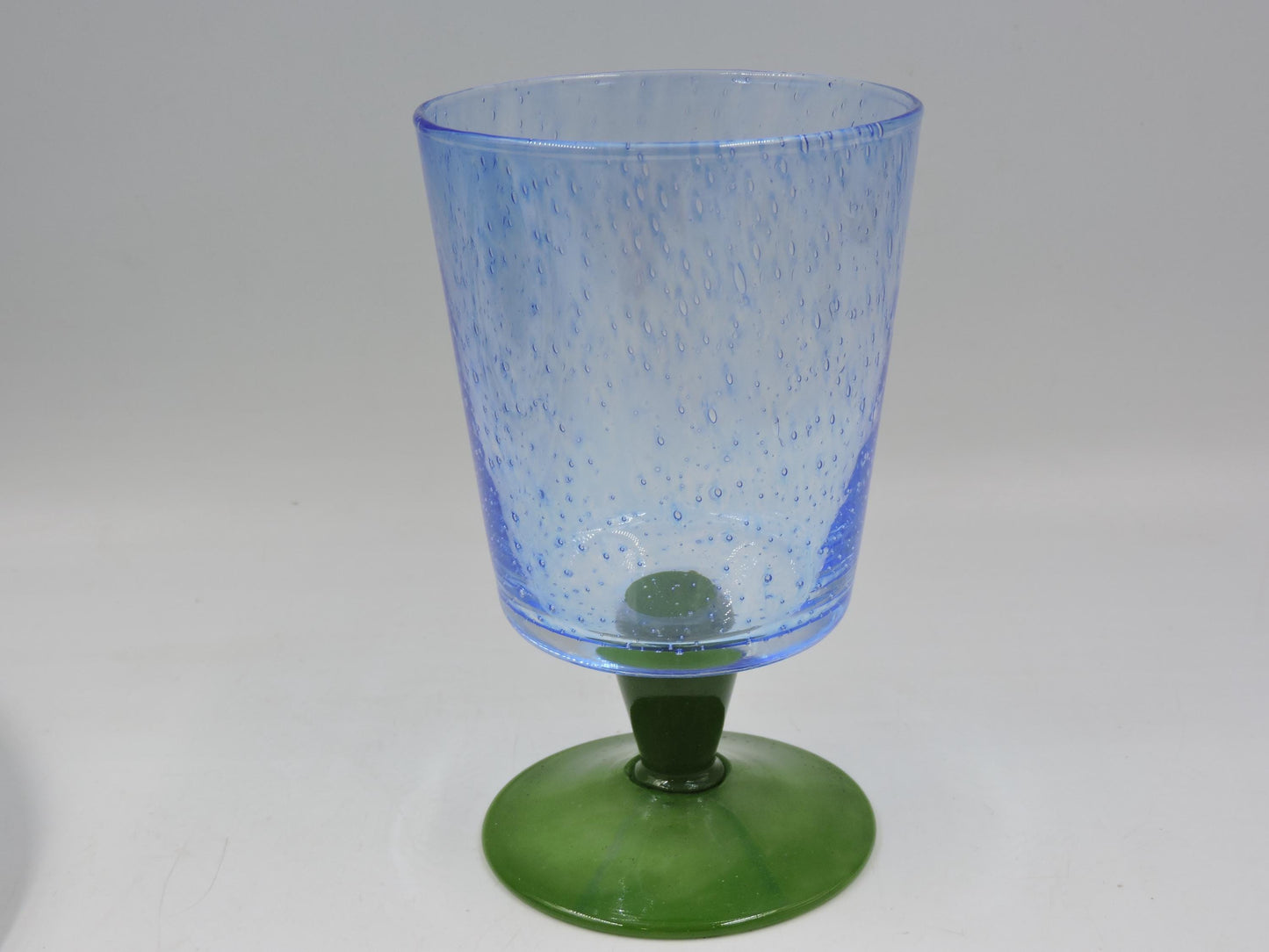 Set of 4 Villeroy & Boch Serra Blue Water Goblet
