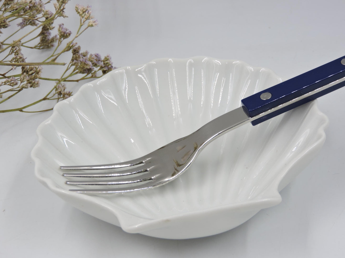Sabre Bistrot Flatware  Dark Blue – 3‑Piece Set