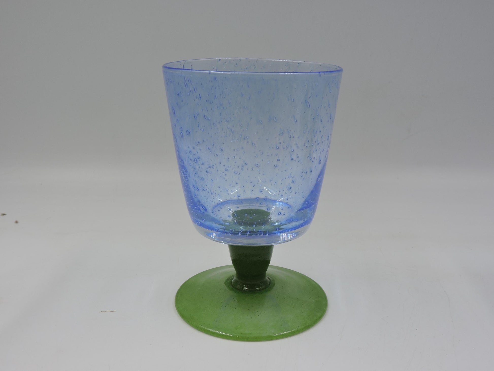 Set of 3 Villeroy & Boch Serra Blue Wine Claret Glasses