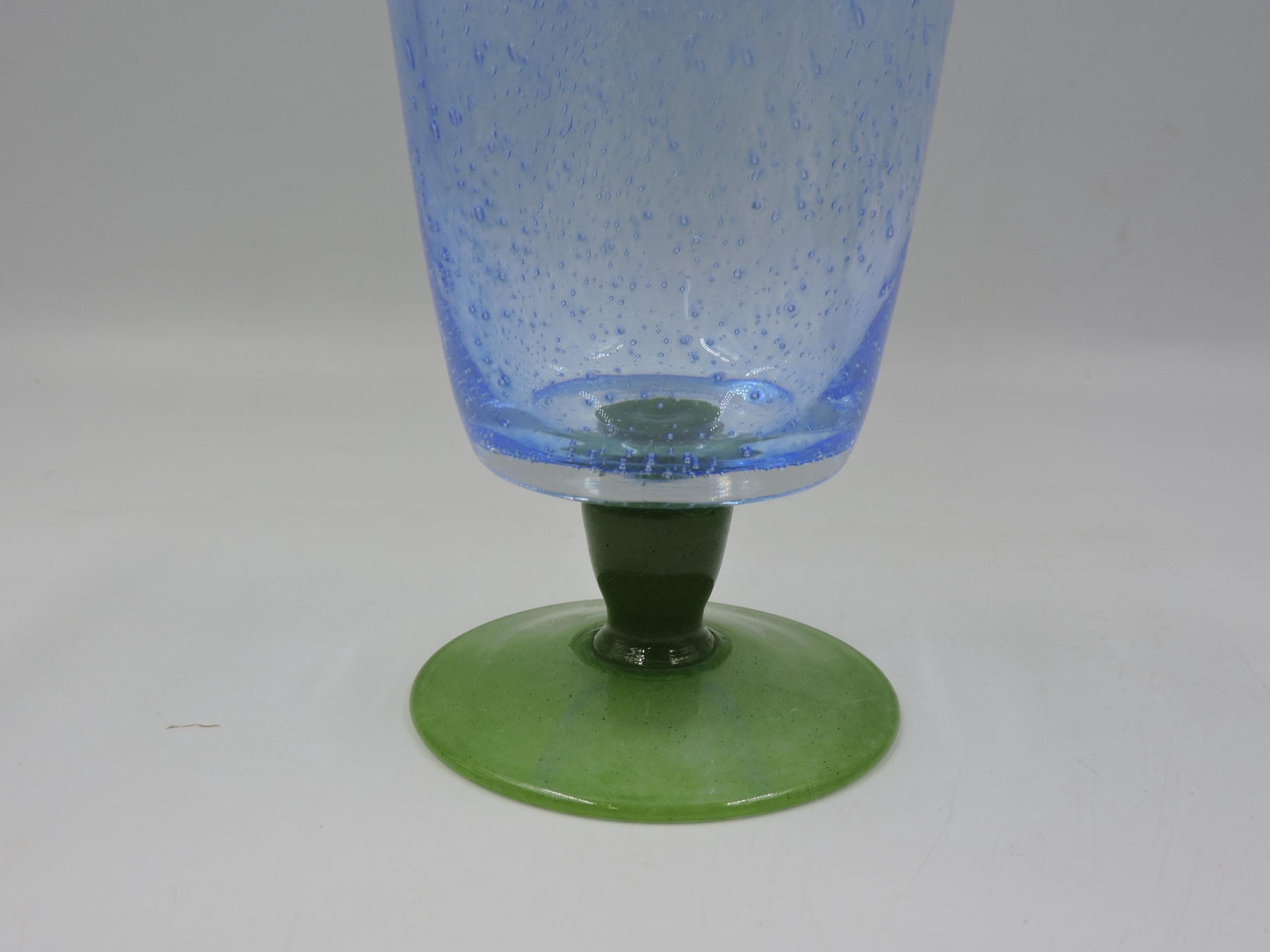 Set of 3 Villeroy & Boch Serra Blue Wine Claret Glasses
