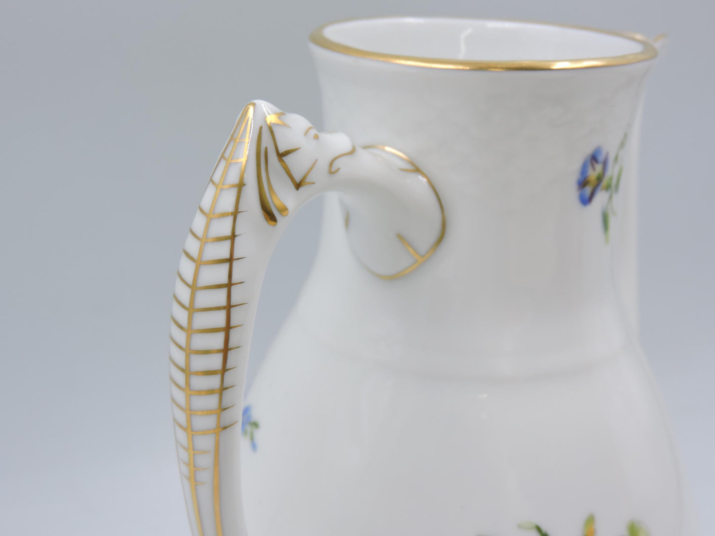 Royal Copenhagen B&G Porcelain Saxon Flower Coffee Pot