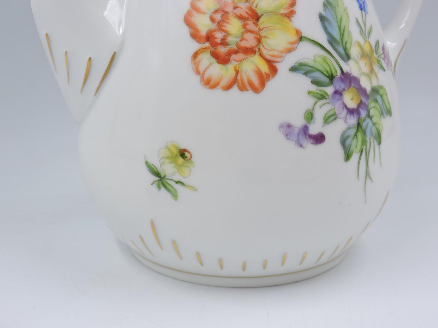 Royal Copenhagen B&G Porcelain Saxon Flower Coffee Pot