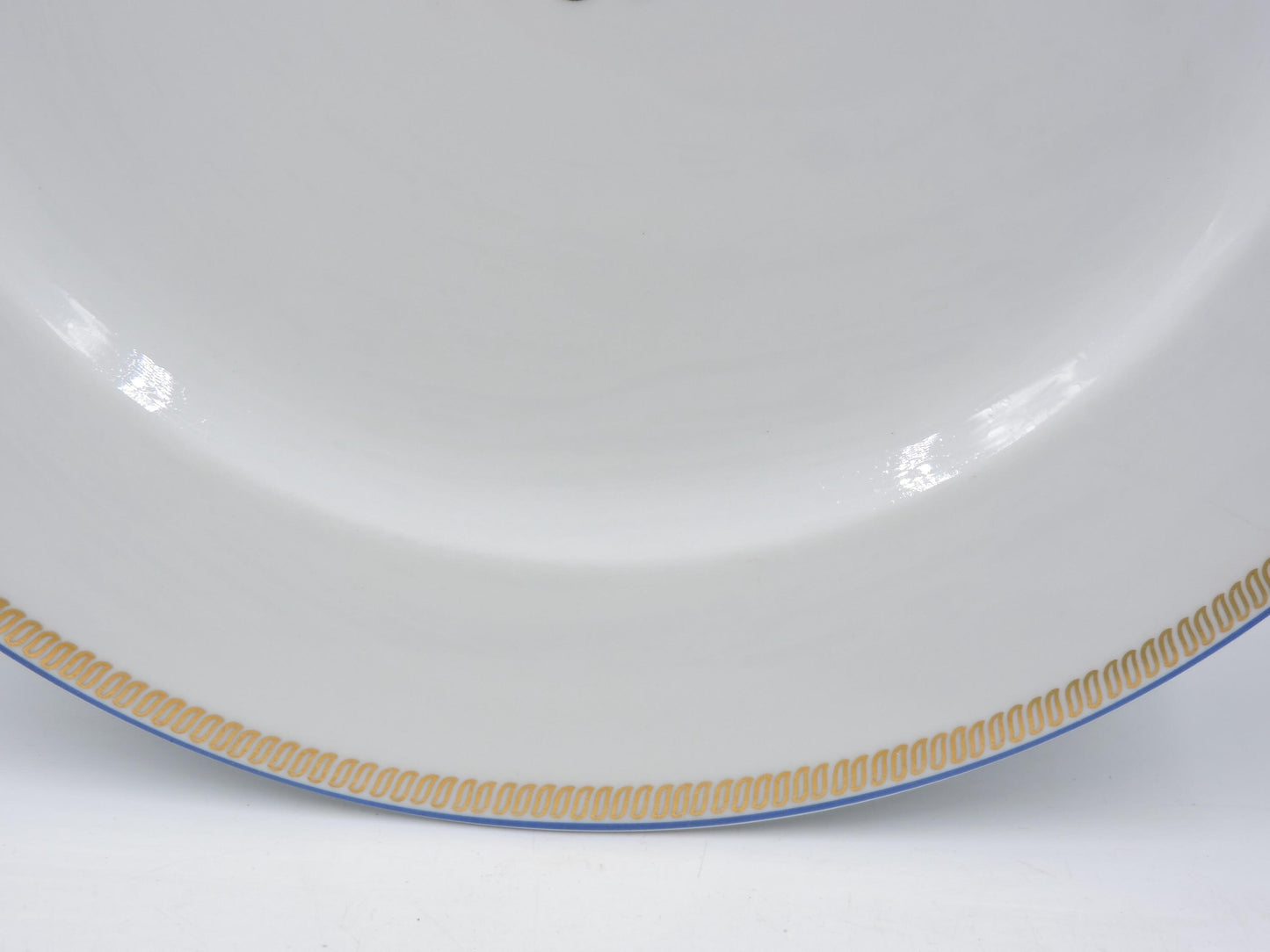 Bernardaud Limoges Royale Gold Sunburst Dinner Plate