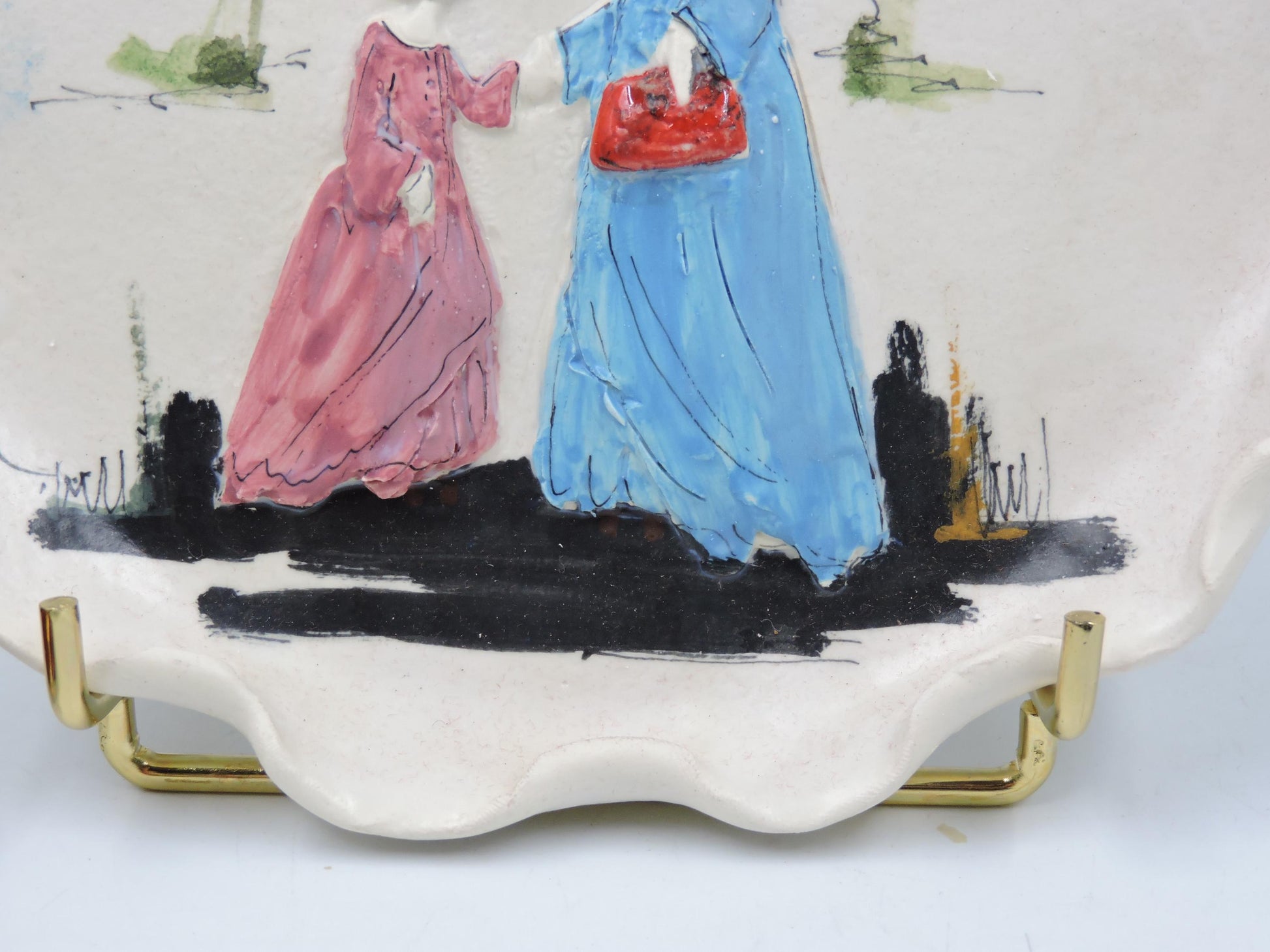 Rare 1973 Fontana Italy Mother's Day Limited Edition Plate