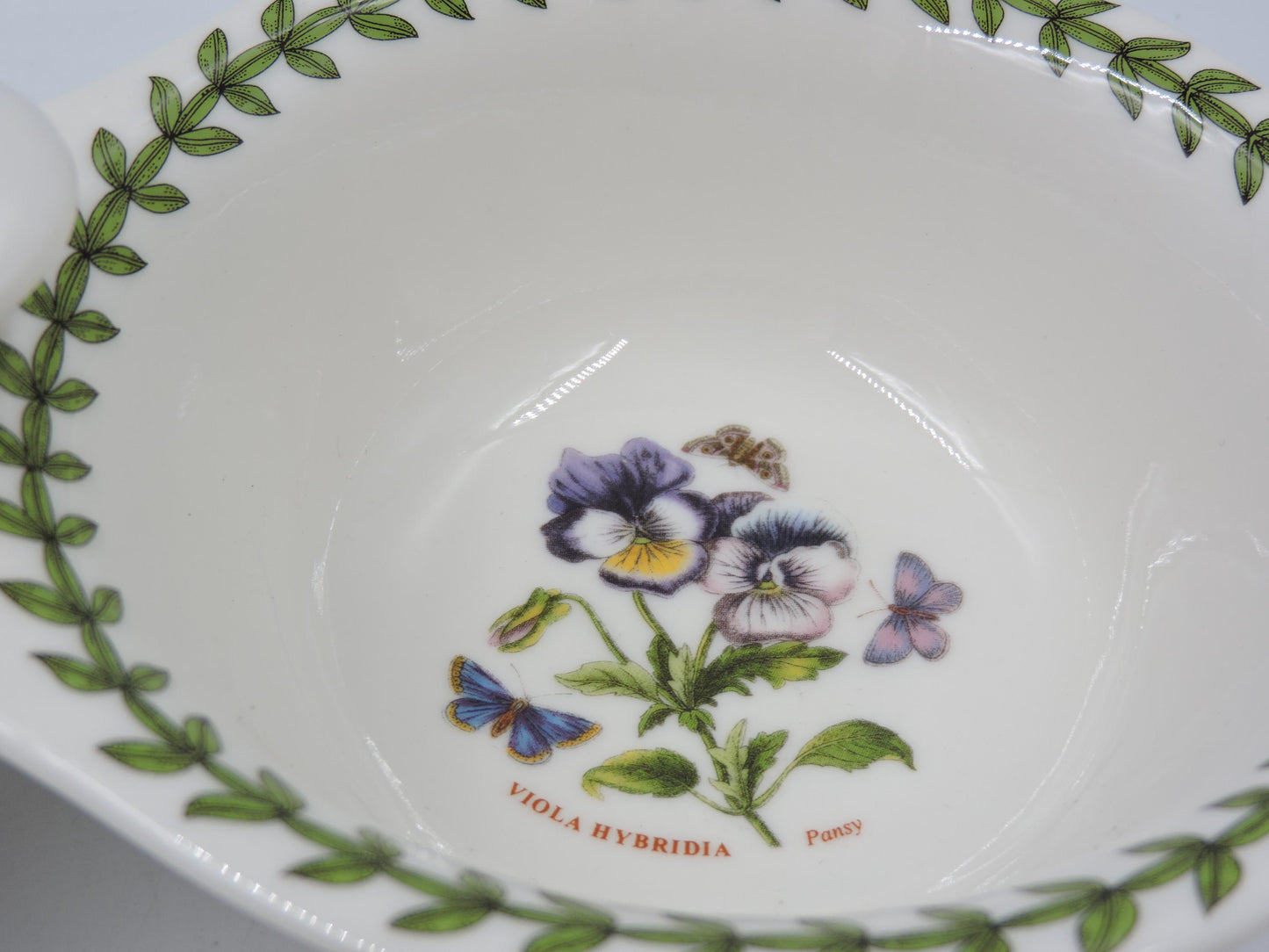 Portmeirion Botanic Garden Round Section Bowl with Handle