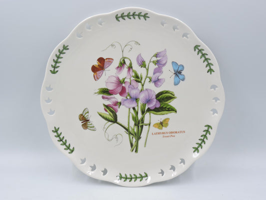 Portmeirion Botanic Garden 10" Pierced Cake Plate