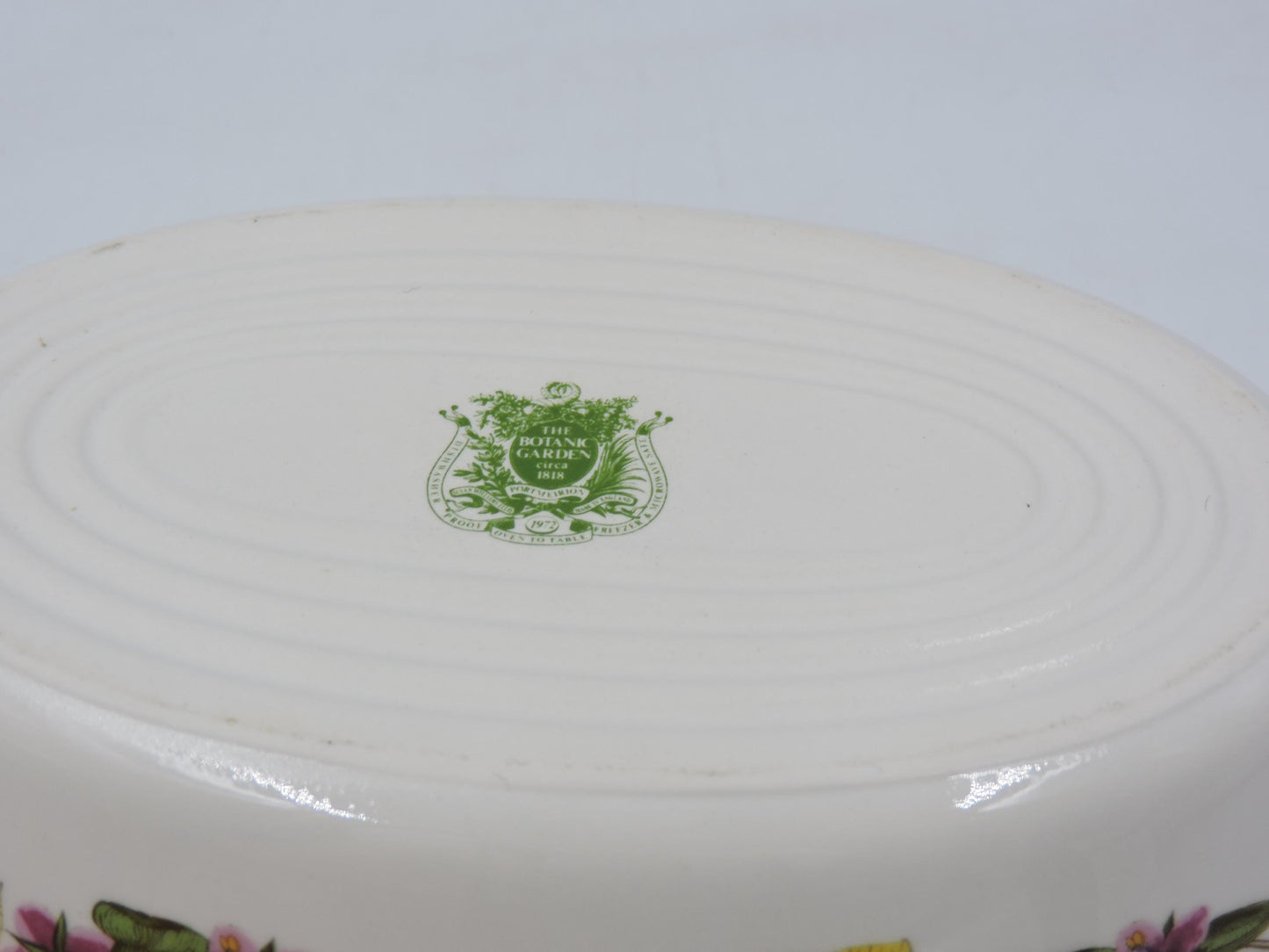 Portmeirion Botanic Garden Pie Oval Baker (Old Stamp)