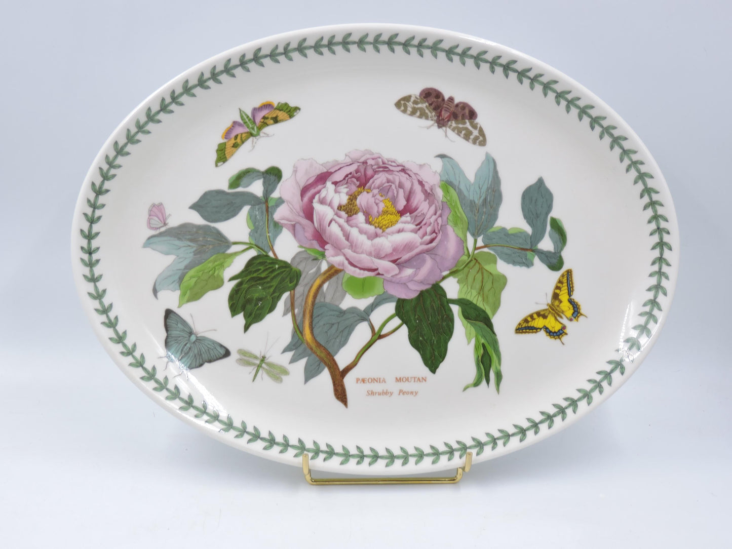 Portmeirion Botanic Garden Oval Serving Platter (Old Stamp)