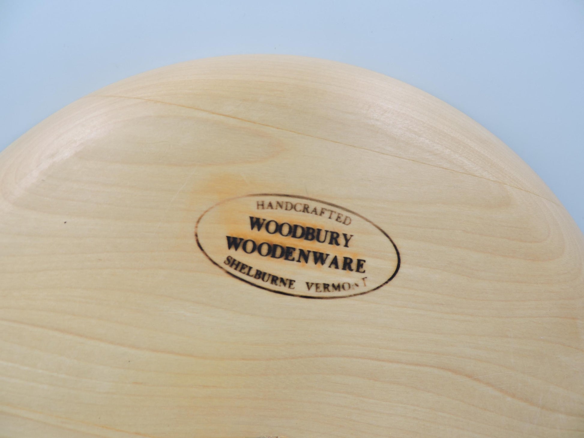 Portmeirion Botanic Garden Rare Vintage Wooden Serving Bowl