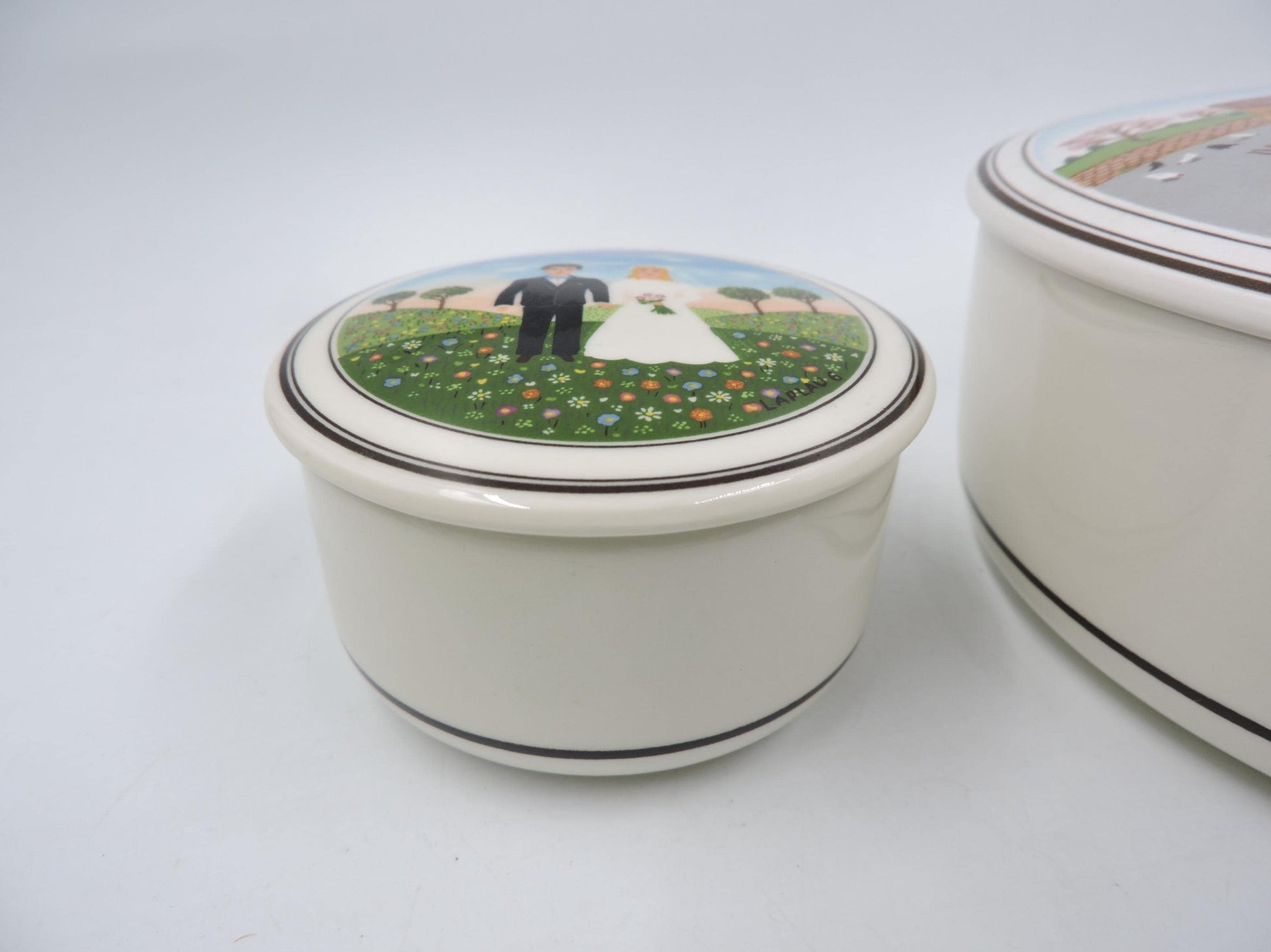 Villeroy and Boch Naif Bowl with Lid set of 3