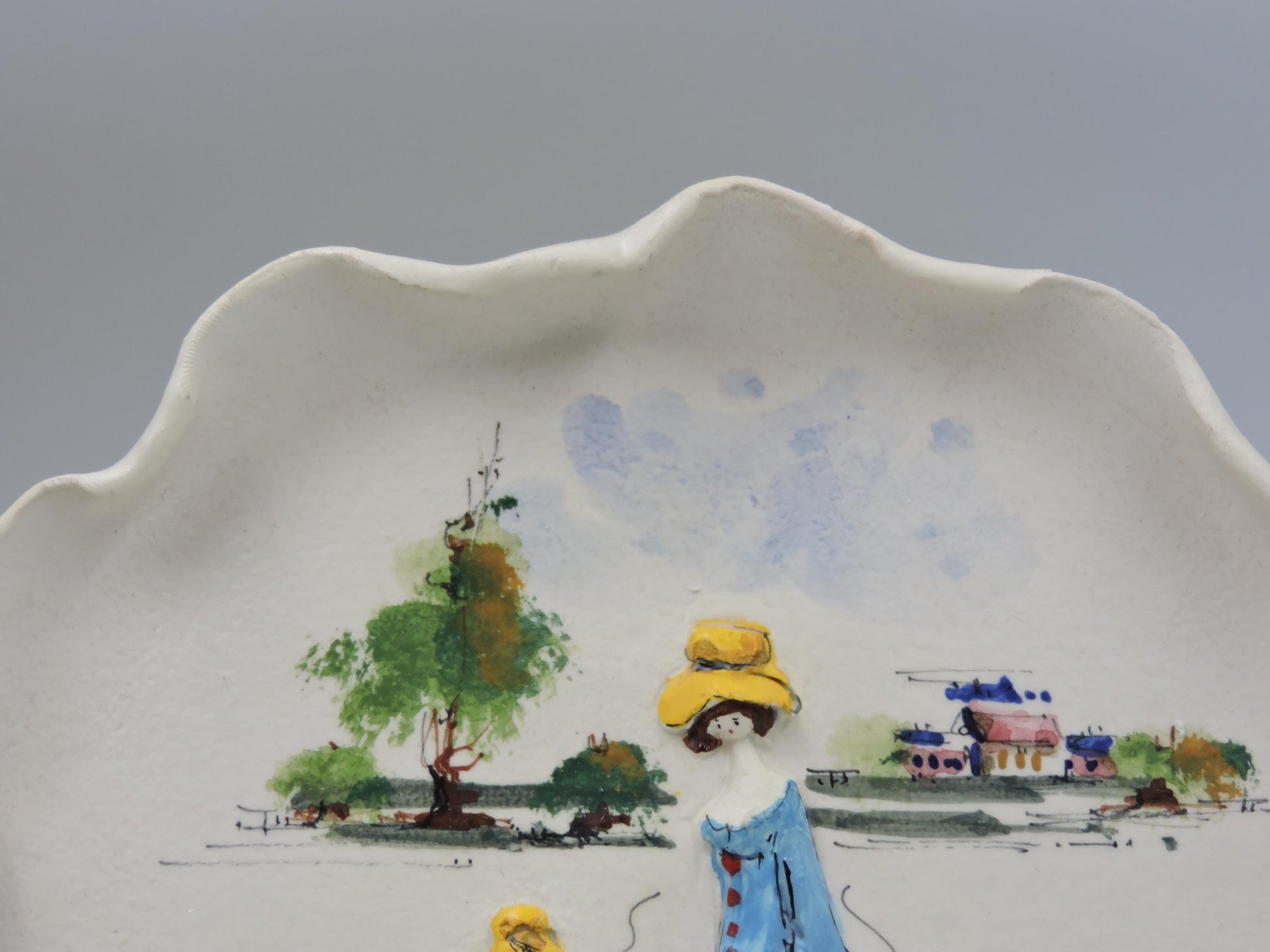 Rare 1973 Fontana Italy Mother's Day Limited Edition Plate