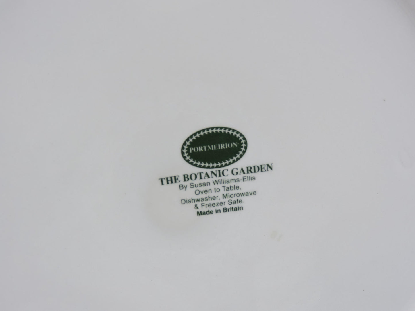 Portmeirion Botanic Garden  Open Casserole Dish