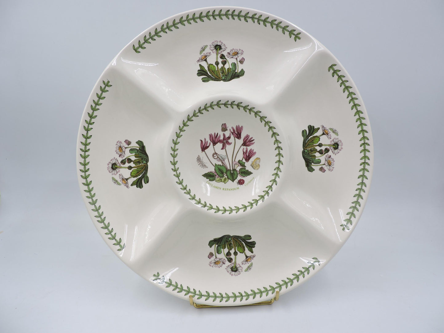 Portmeirion Botanic Garden Round Chip & Dip