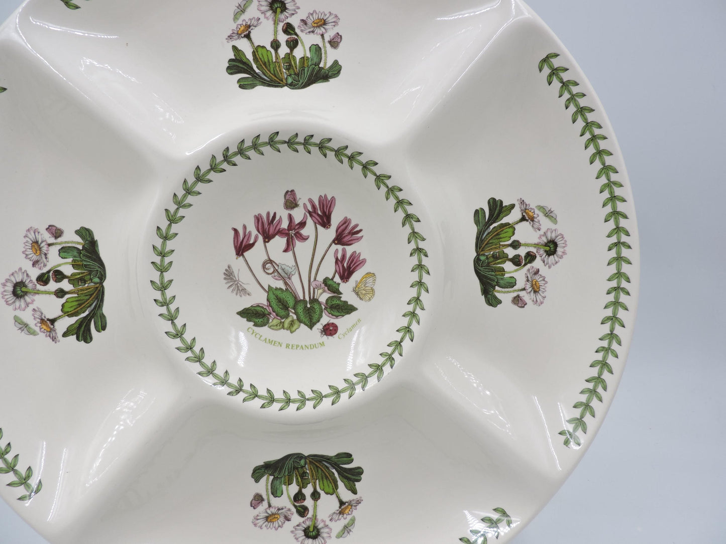 Portmeirion Botanic Garden Round Chip & Dip