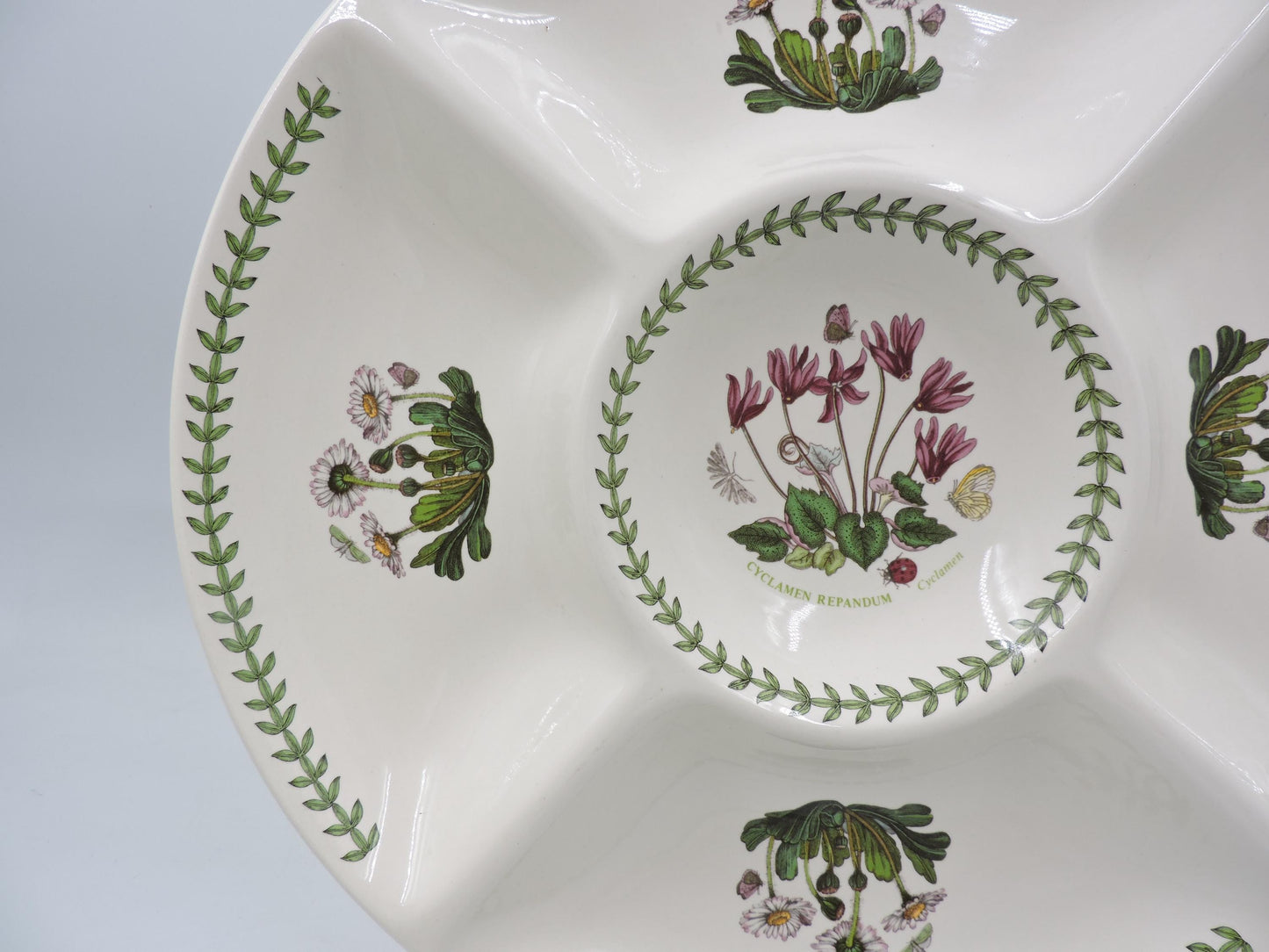 Portmeirion Botanic Garden Round Chip & Dip