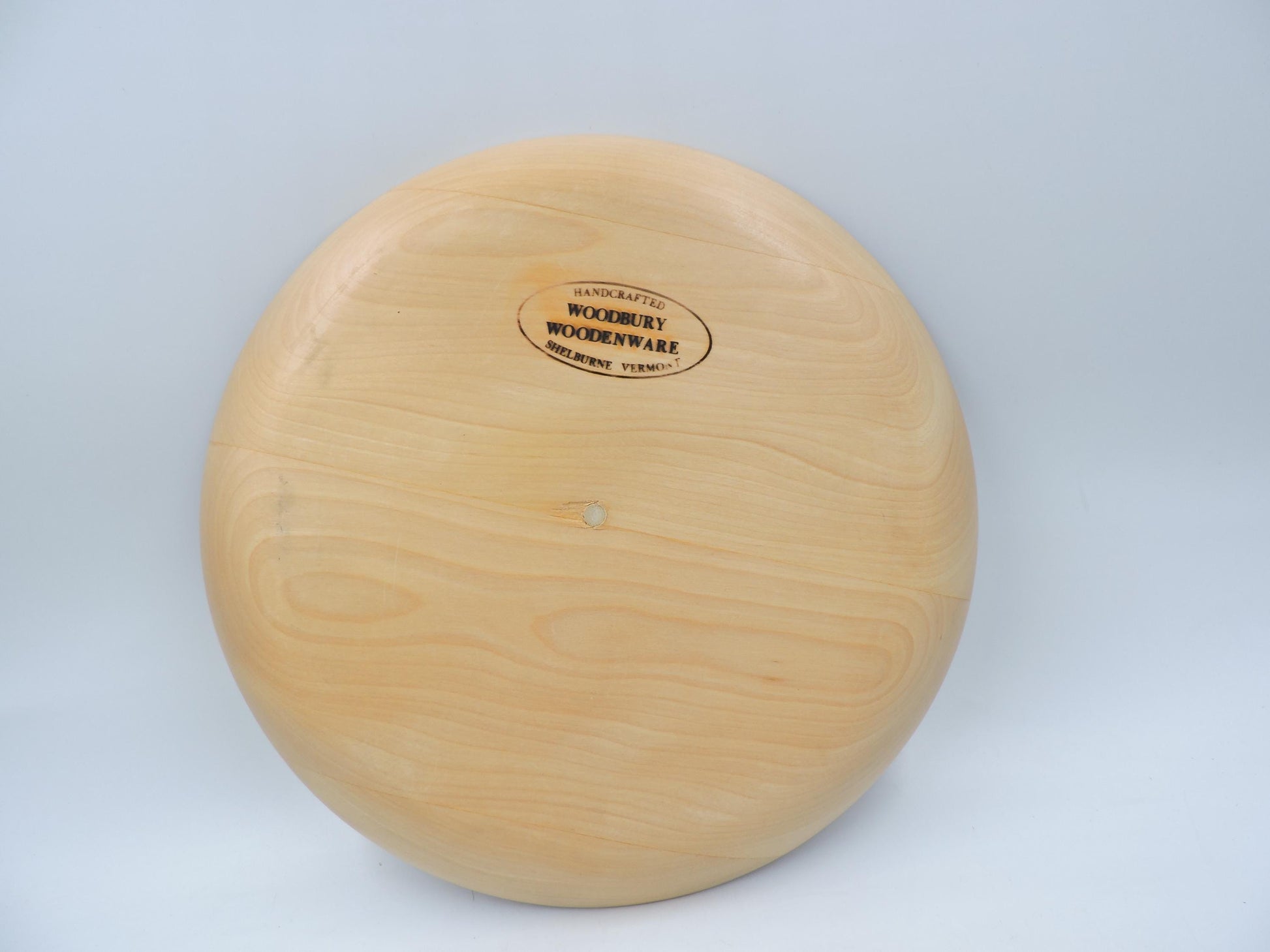 Portmeirion Botanic Garden Rare Vintage Wooden Serving Bowl