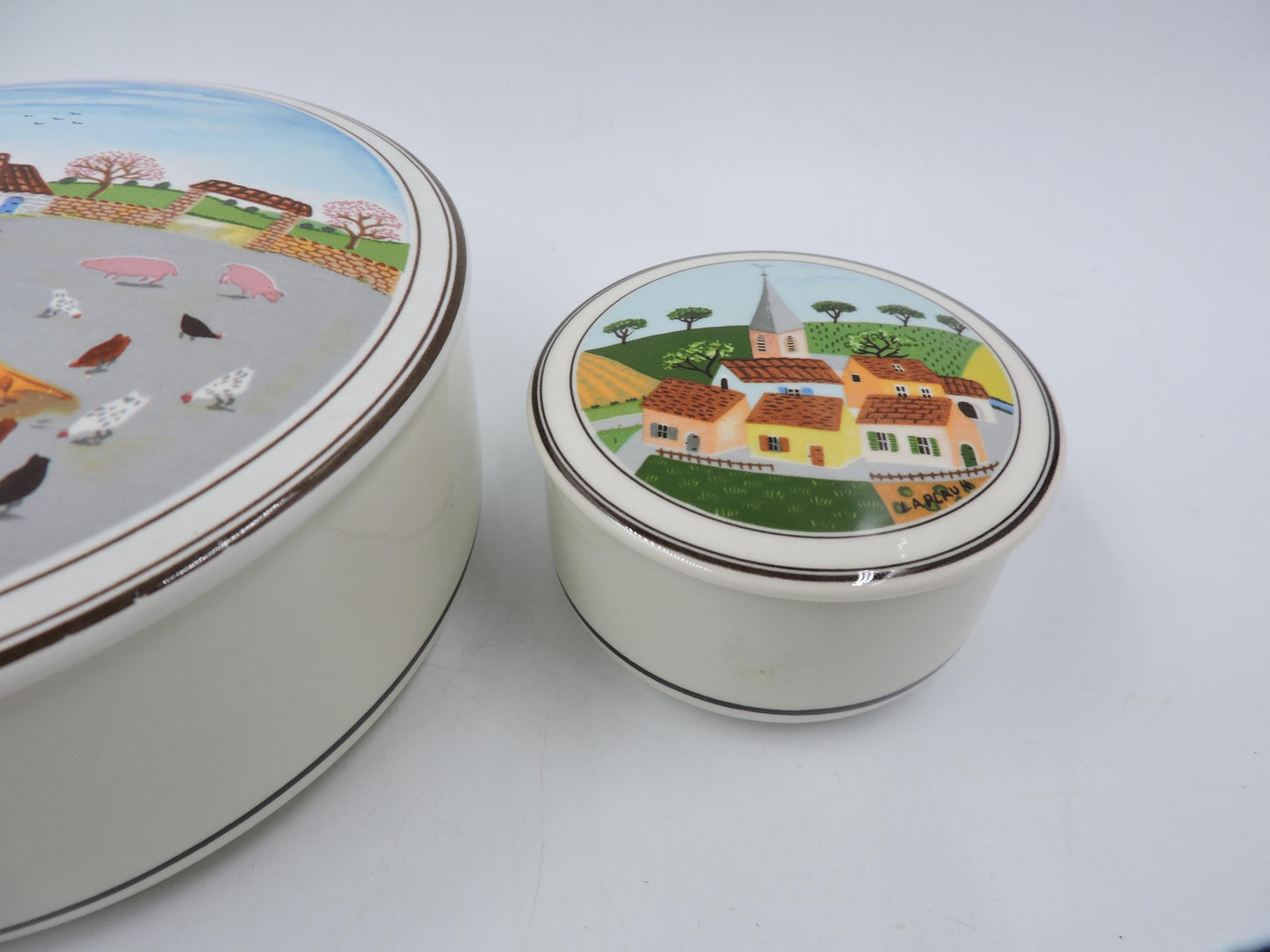 Villeroy and Boch Naif Bowl with Lid set of 3