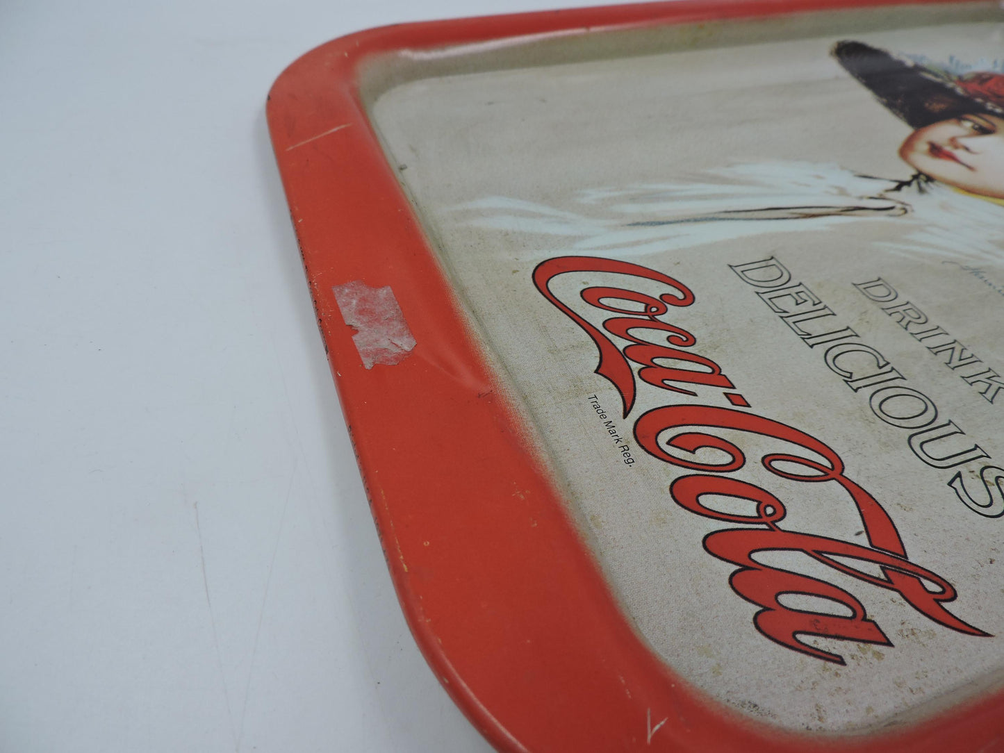 Vintage Coke Tray & English Bowls (As Is)