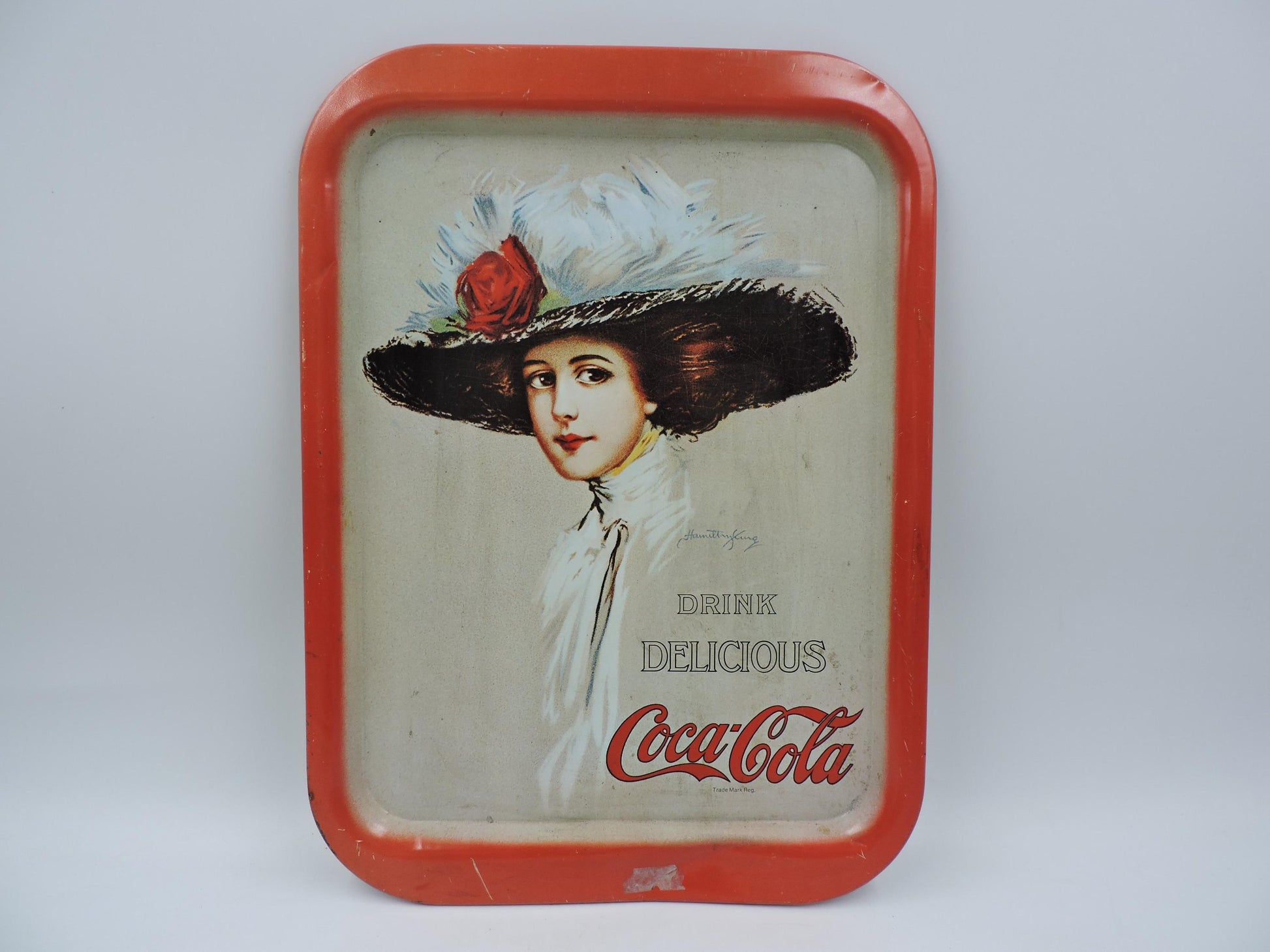 Vintage Coke Tray & English Bowls (As Is)