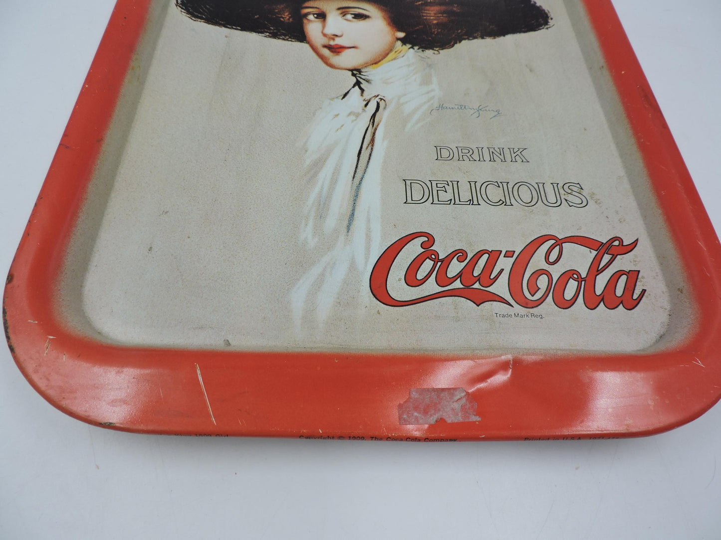 Vintage Coke Tray & English Bowls (As Is)