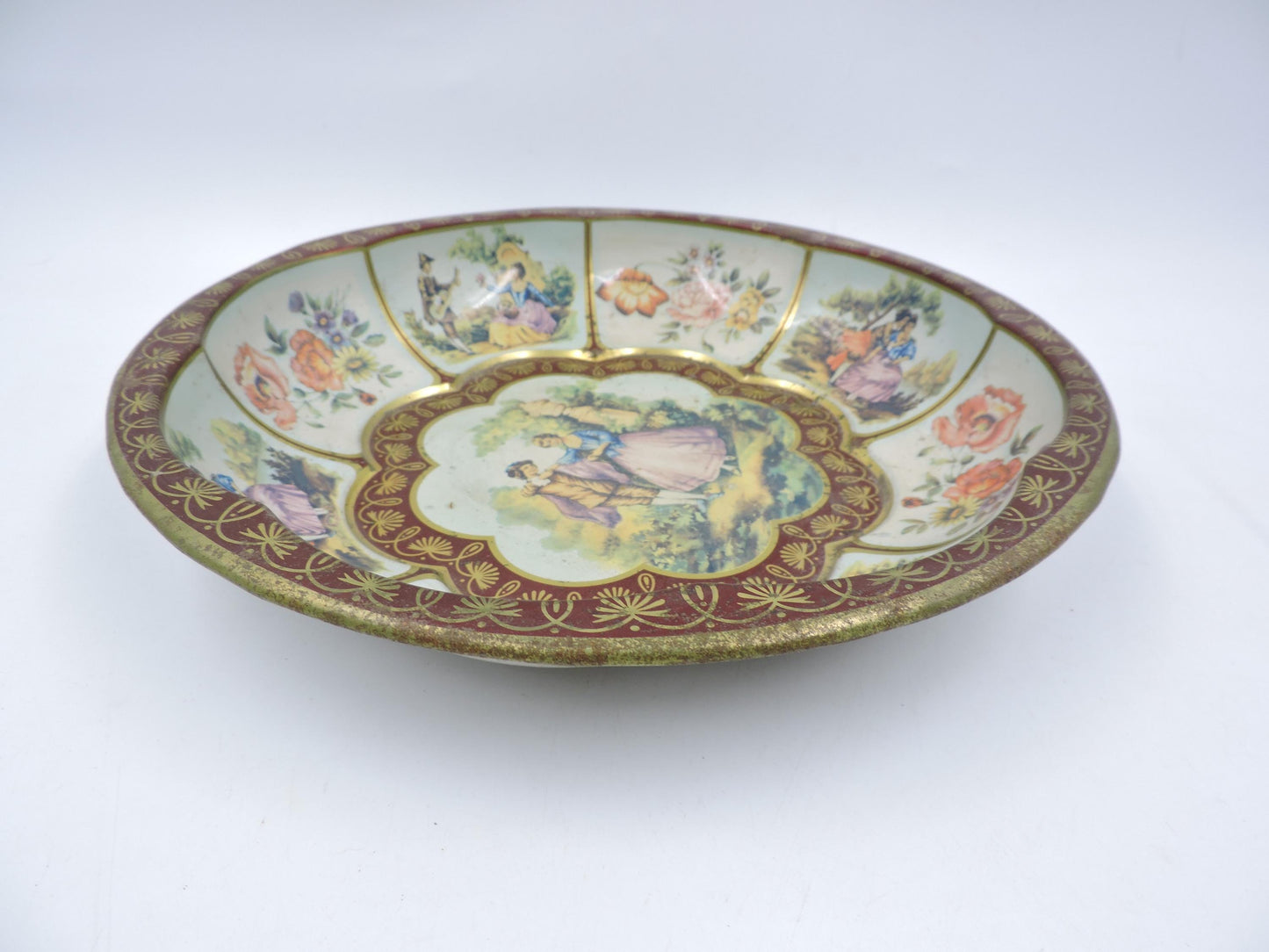 Vintage Coke Tray & English Bowls (As Is)
