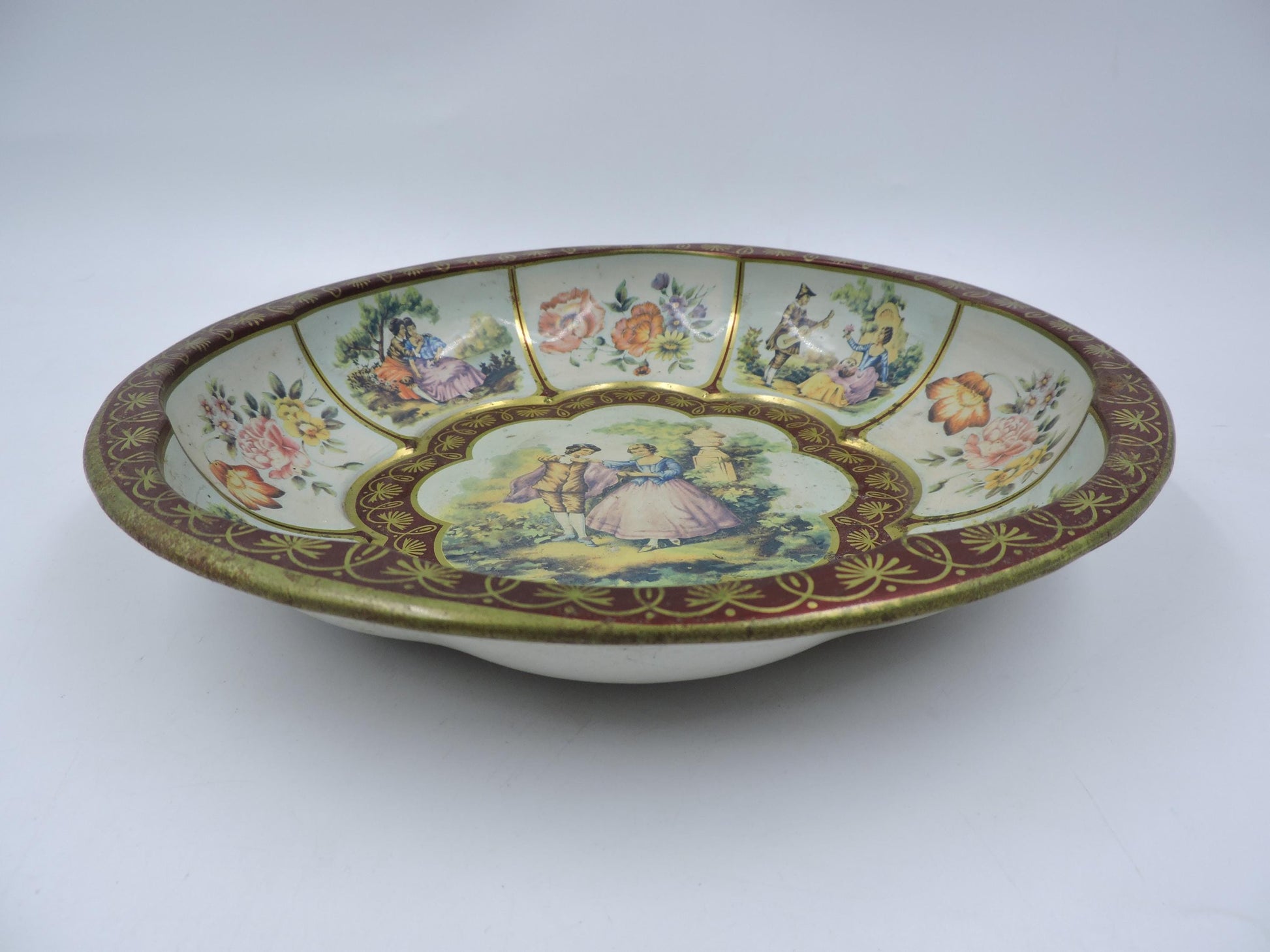 Vintage Coke Tray & English Bowls (As Is)