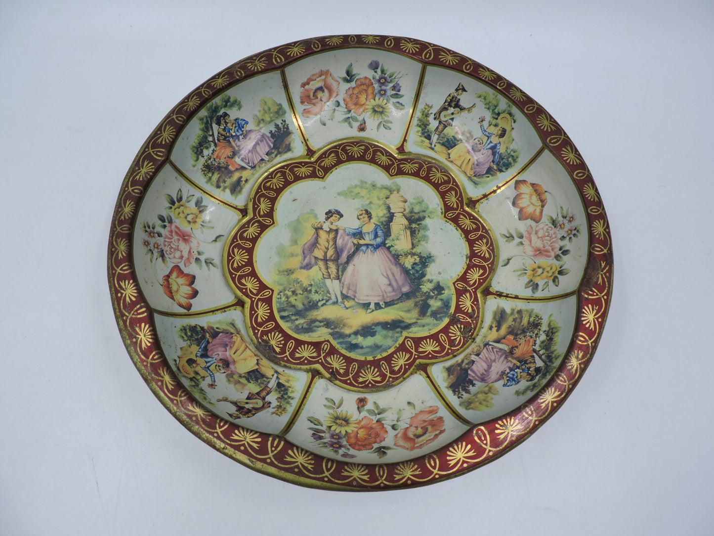 Vintage Coke Tray & English Bowls (As Is)