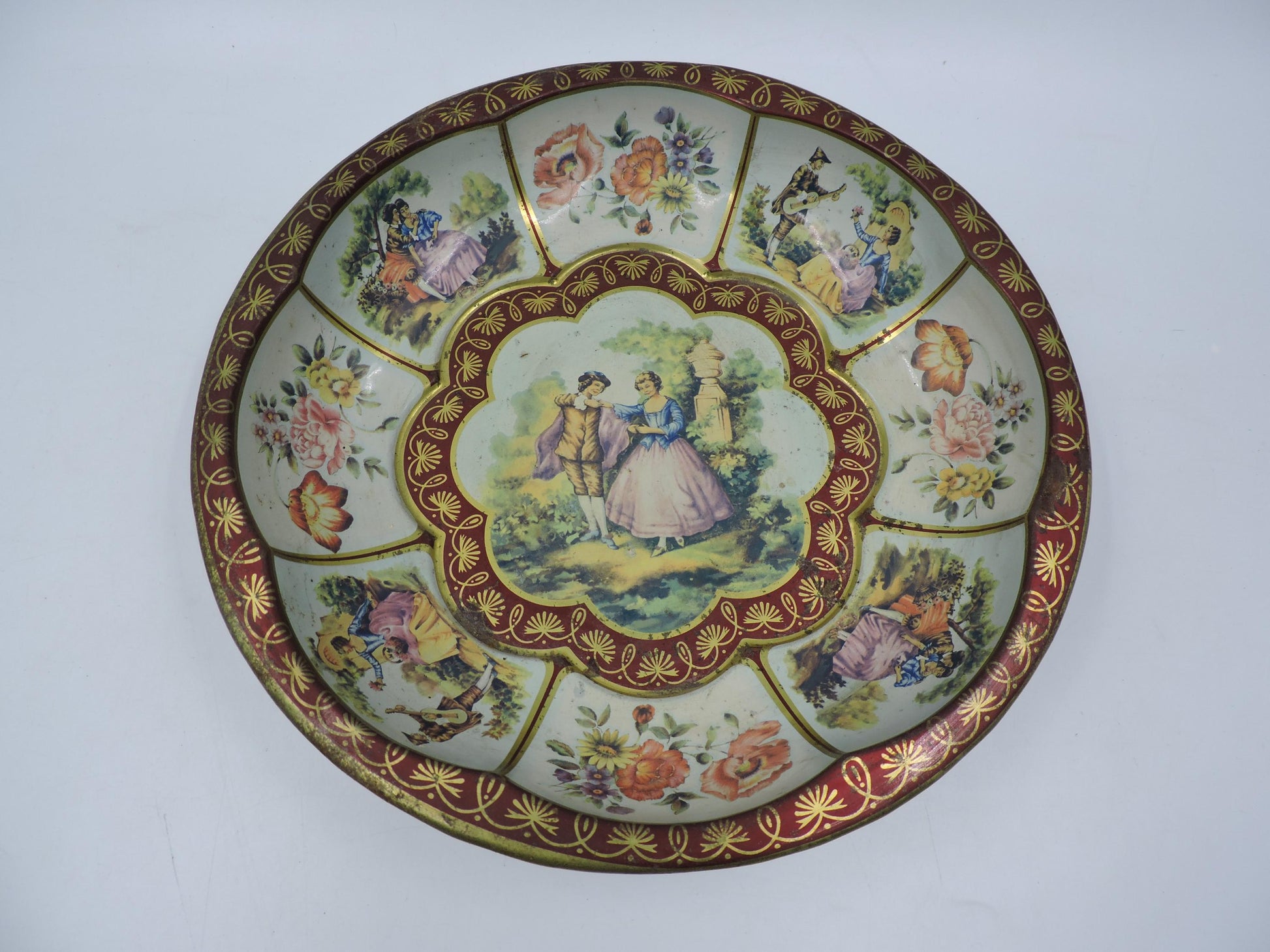 Vintage Coke Tray & English Bowls (As Is)