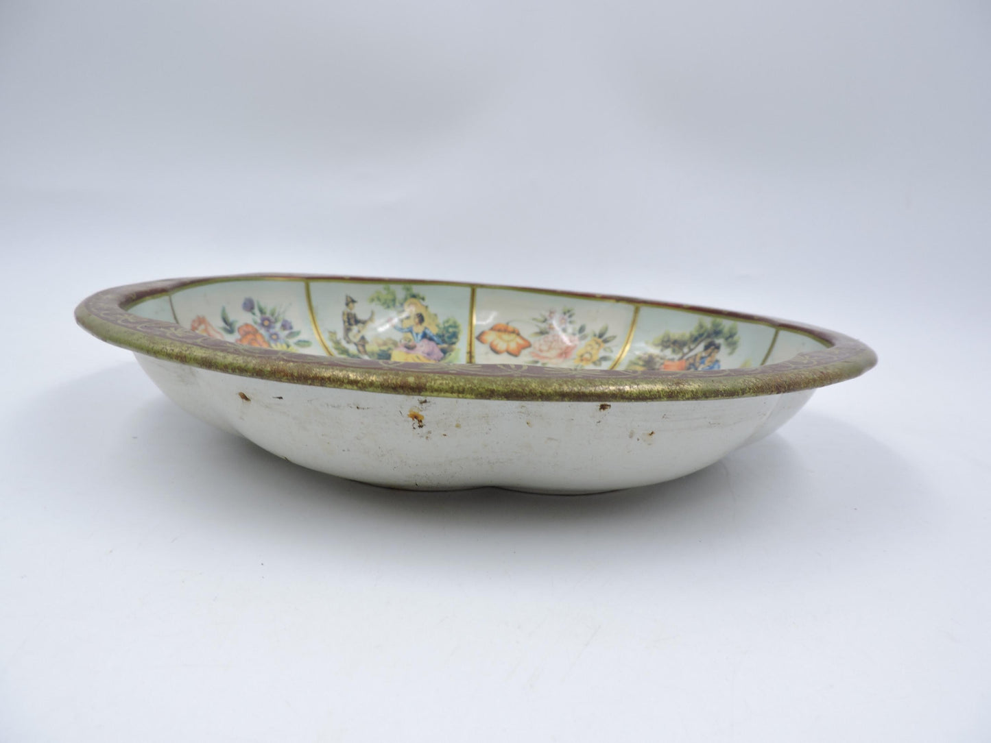 Vintage Coke Tray & English Bowls (As Is)