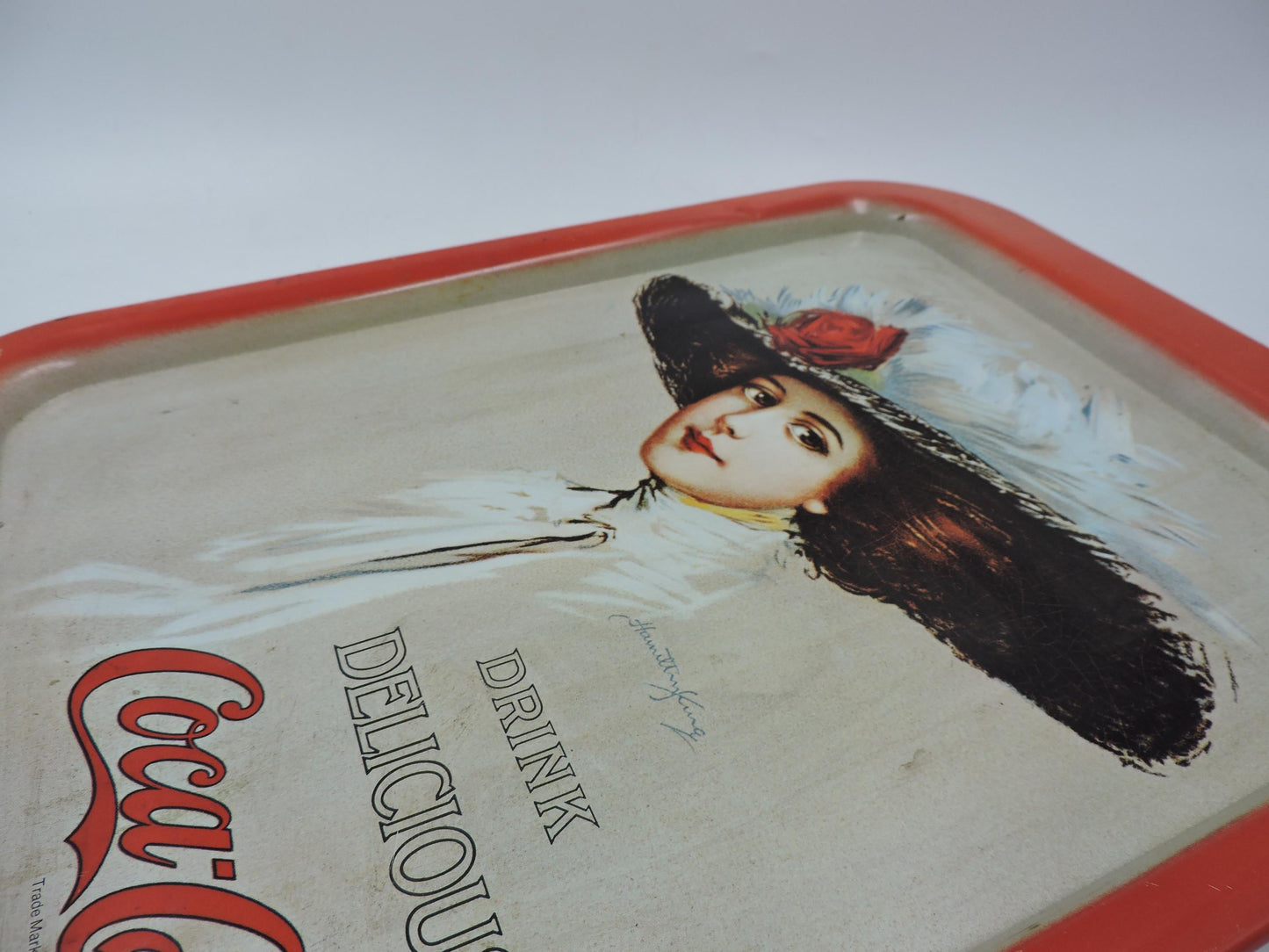 Vintage Coke Tray & English Bowls (As Is)