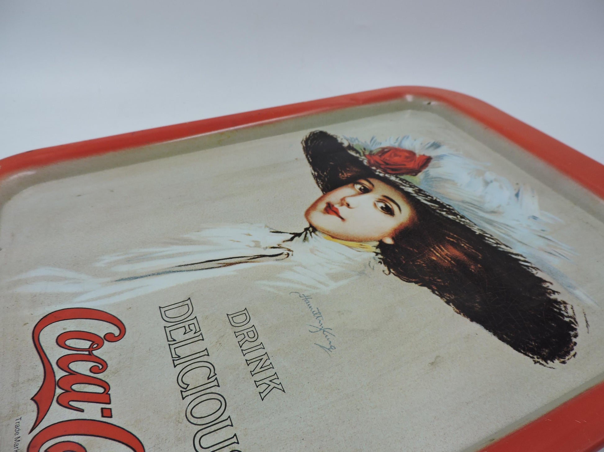 Vintage Coke Tray & English Bowls (As Is)