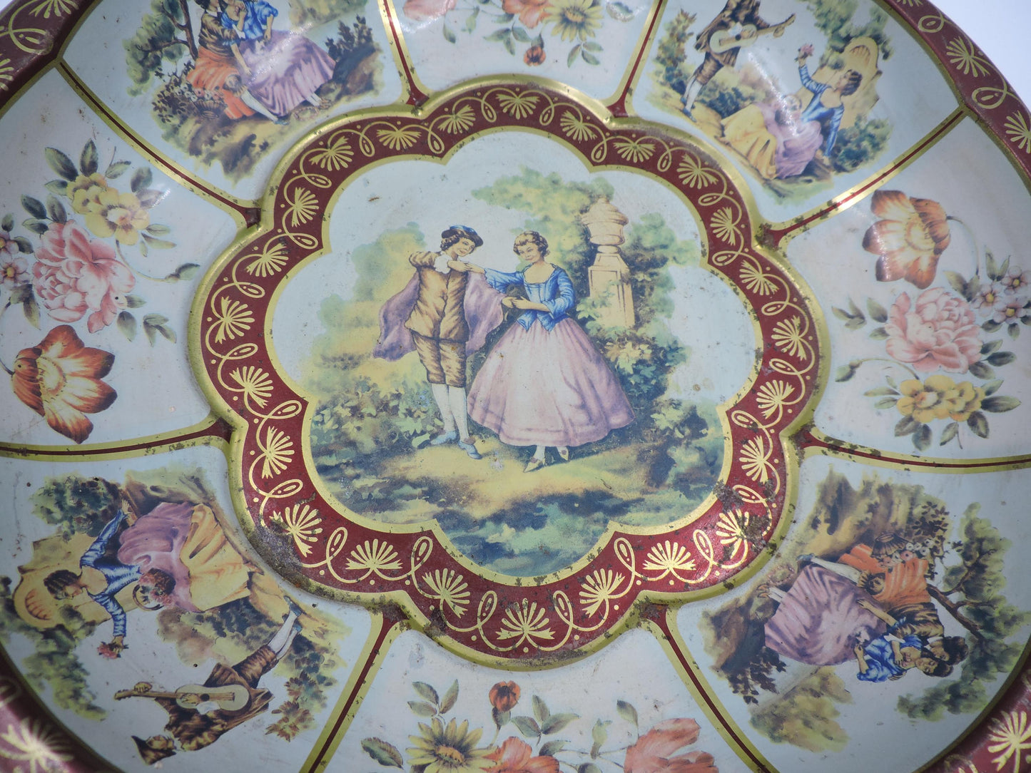 Vintage Coke Tray & English Bowls (As Is)