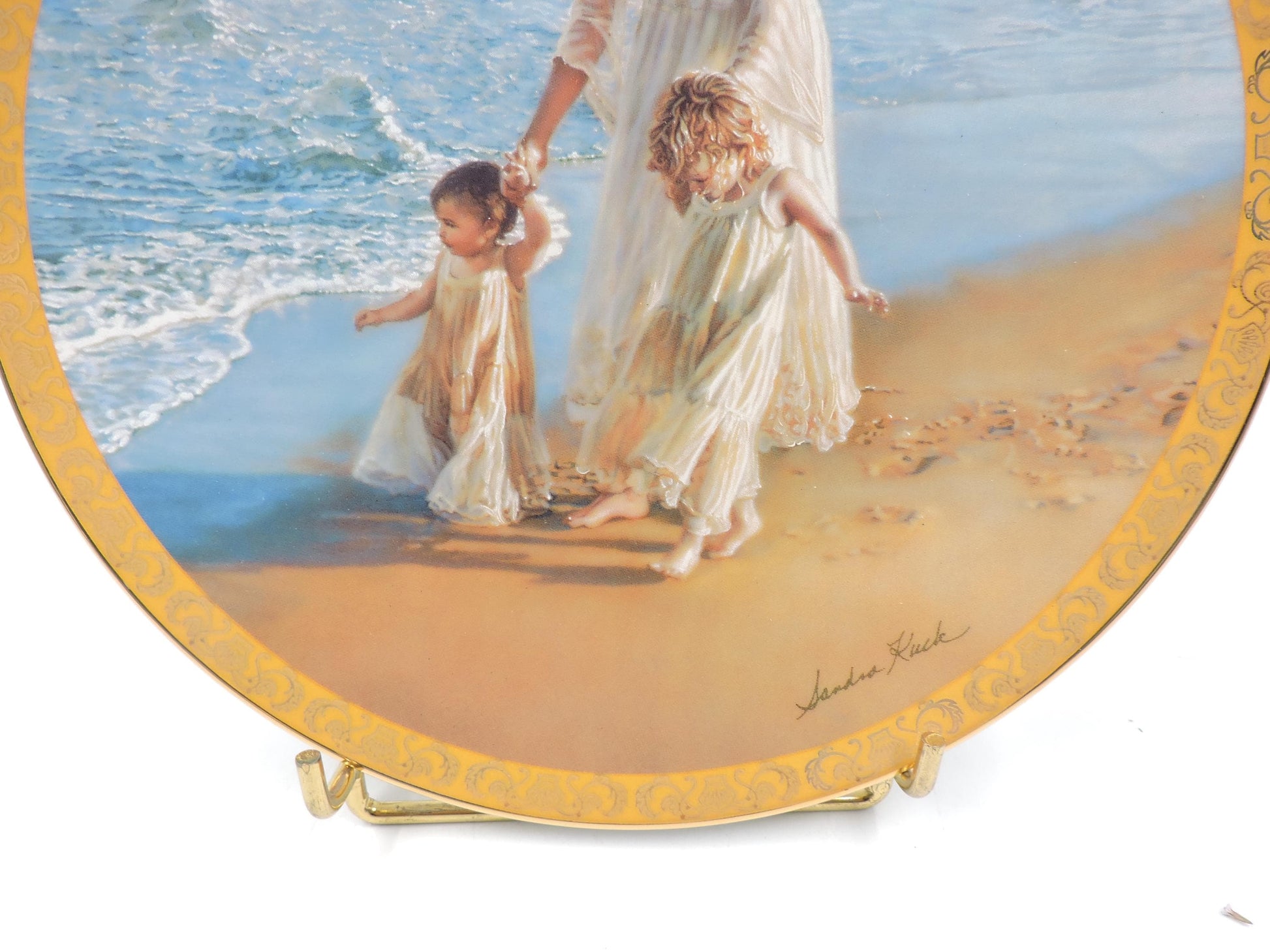 Sandra Kuck "Oceans of Love" wall deco plate