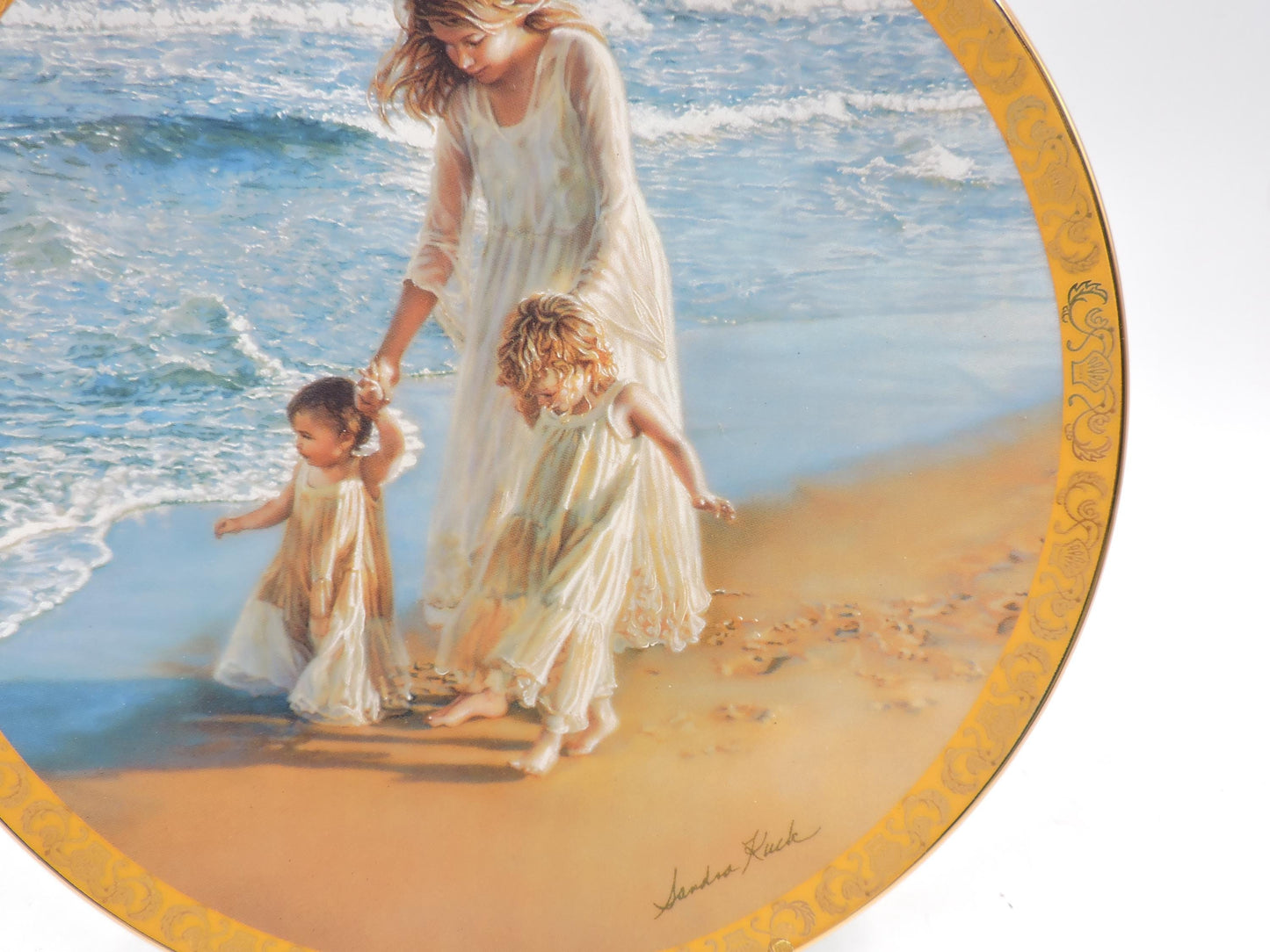 Sandra Kuck "Oceans of Love" wall deco plate