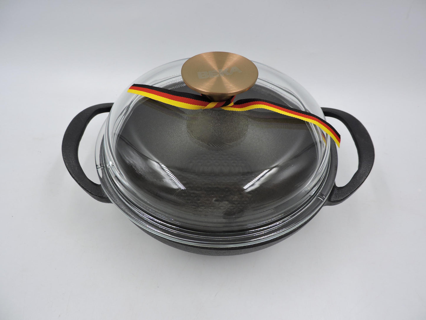 BEKA Seasoned Cast Iron Aladdin Pot with Lid (18cm)