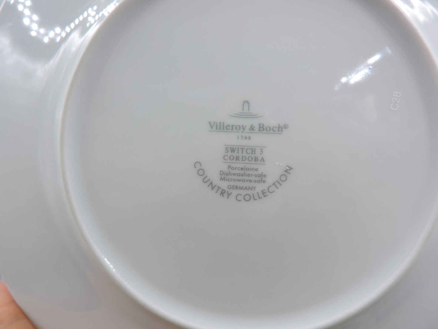 Villeroy & Boch Switch 3 Costa Bread Plate 4Pcs
