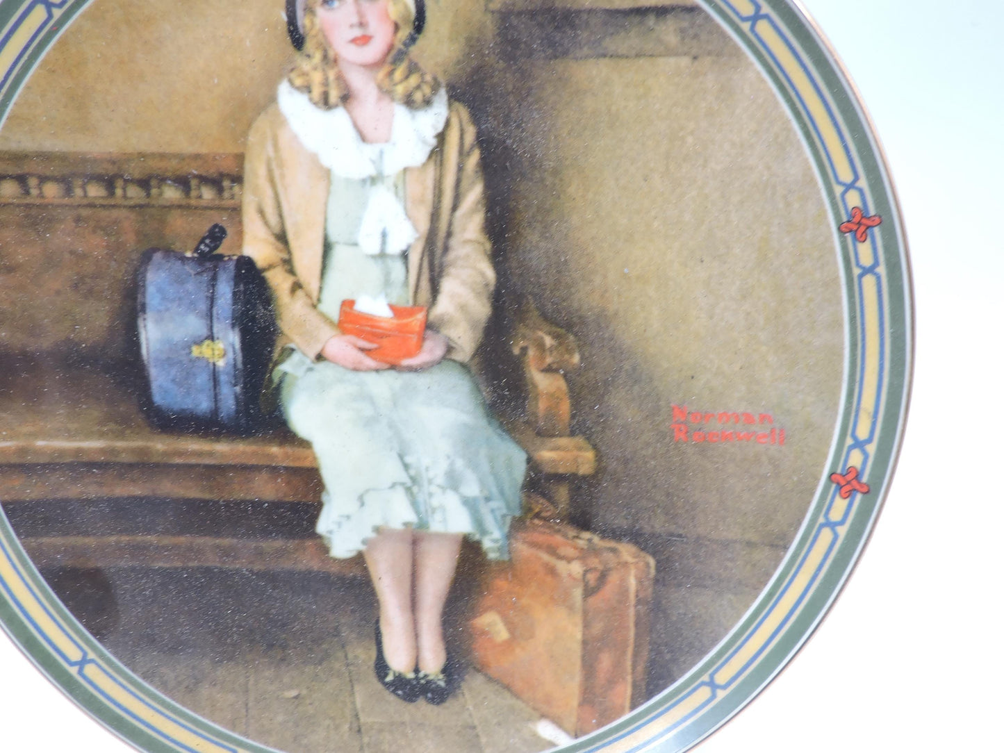 Knowles Norman Rockwell A Young Girl's Dream Collector Plate