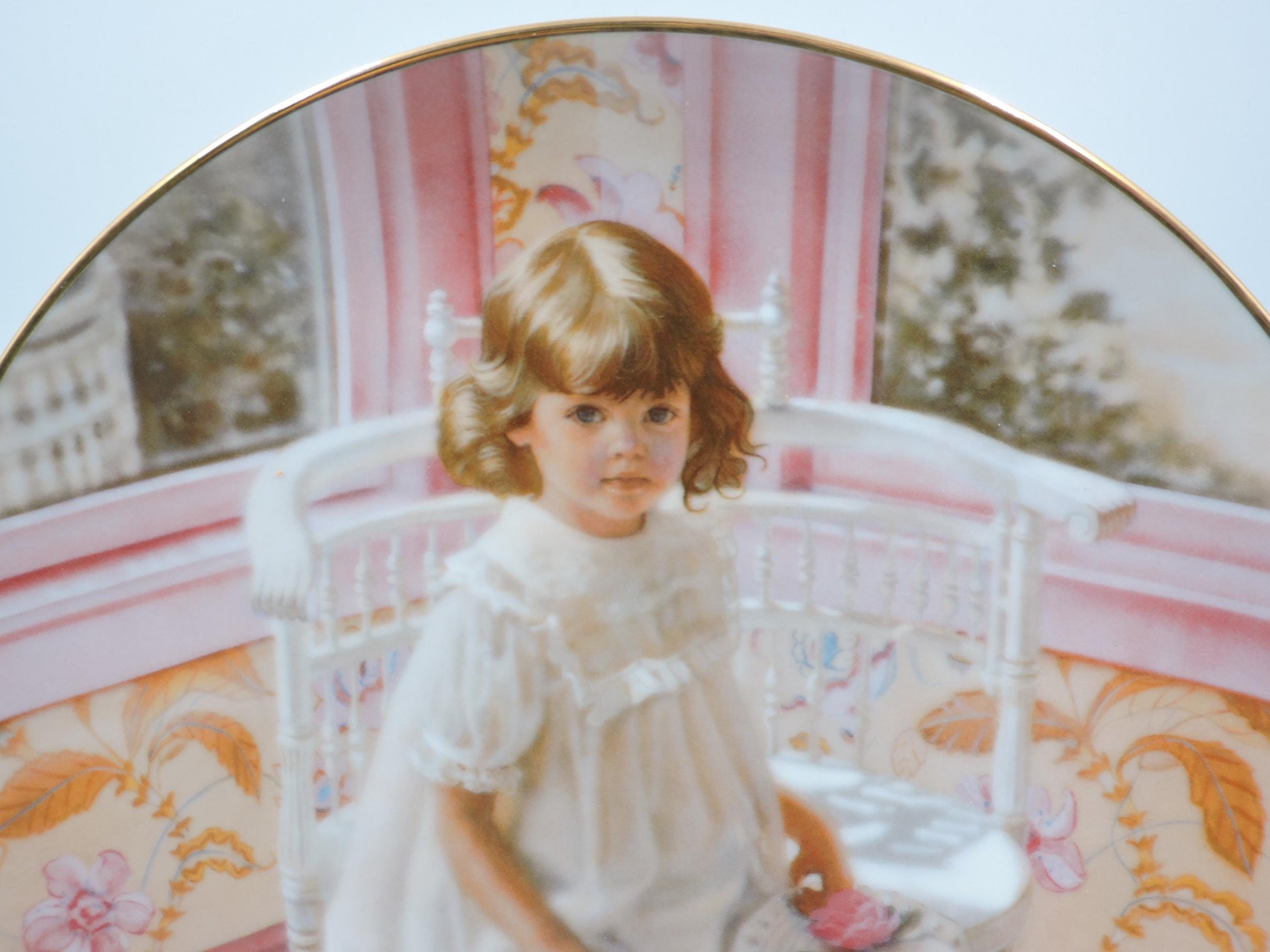 Sandra Kuck "Easter at grandma's" wall deco plate