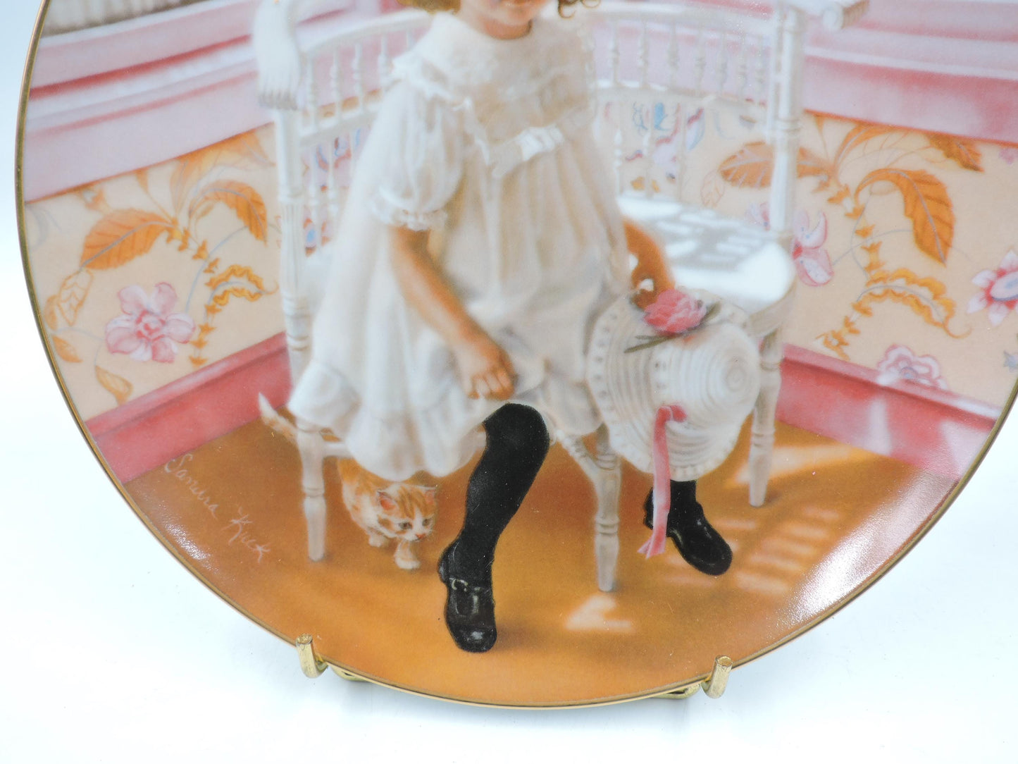 Sandra Kuck "Easter at grandma's" wall deco plate