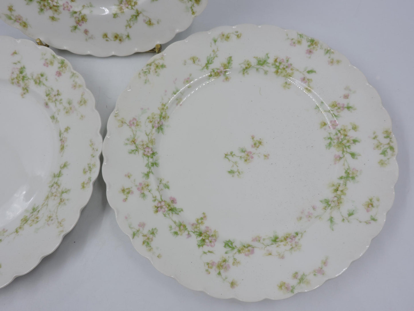 Antique Haviland & Co Salad Plate Set of 3