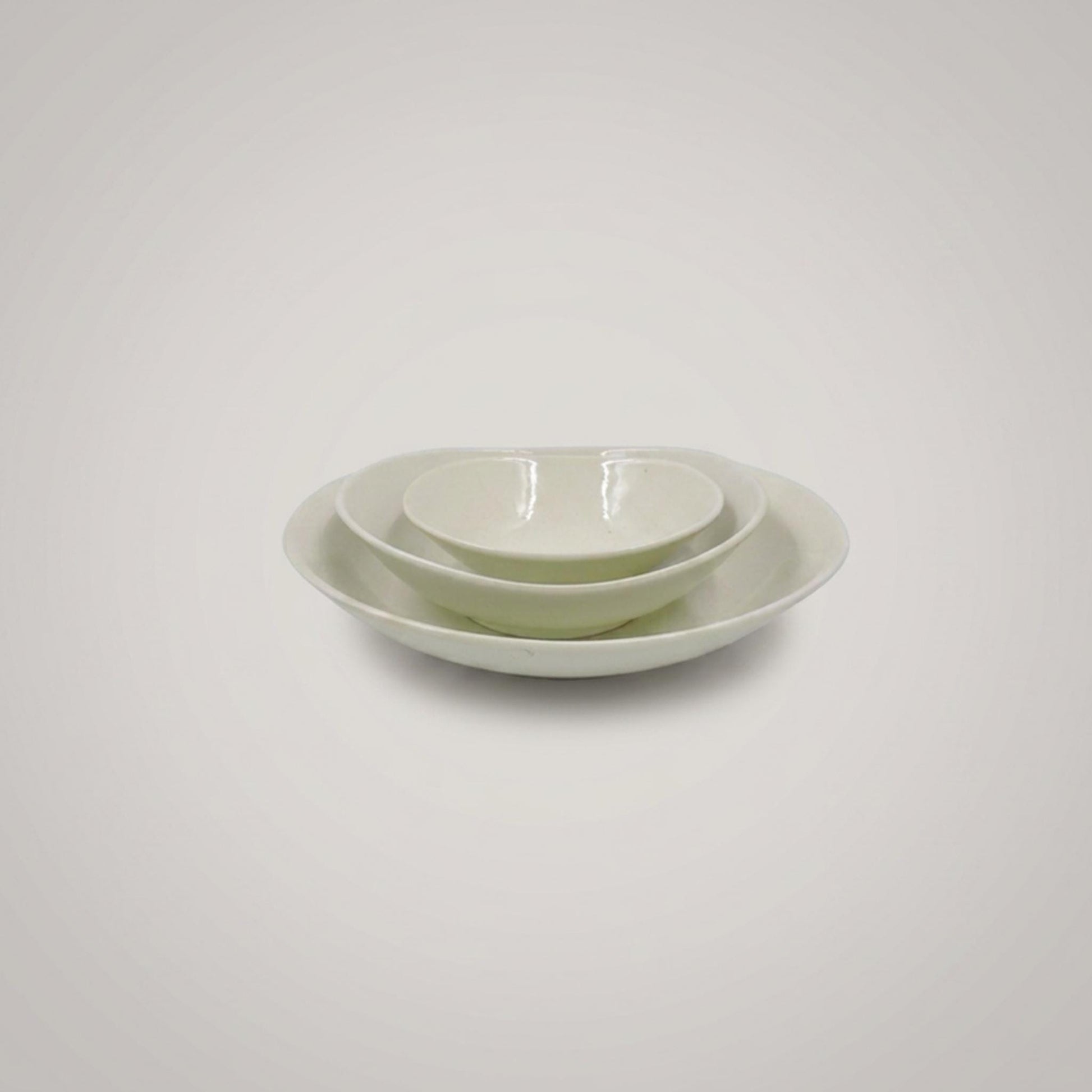 Lacole Ceramic Nesting Bowls, Set of 3
