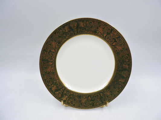 Wedgwood Florentine Dark Green Gold W4170 Salad Plate