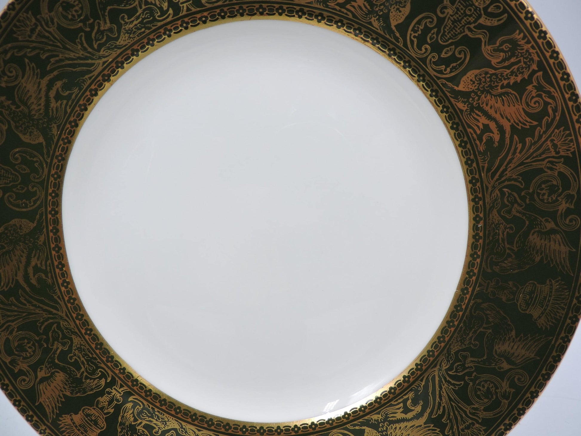Wedgwood Florentine Dark Green Gold W4170 Salad Plate