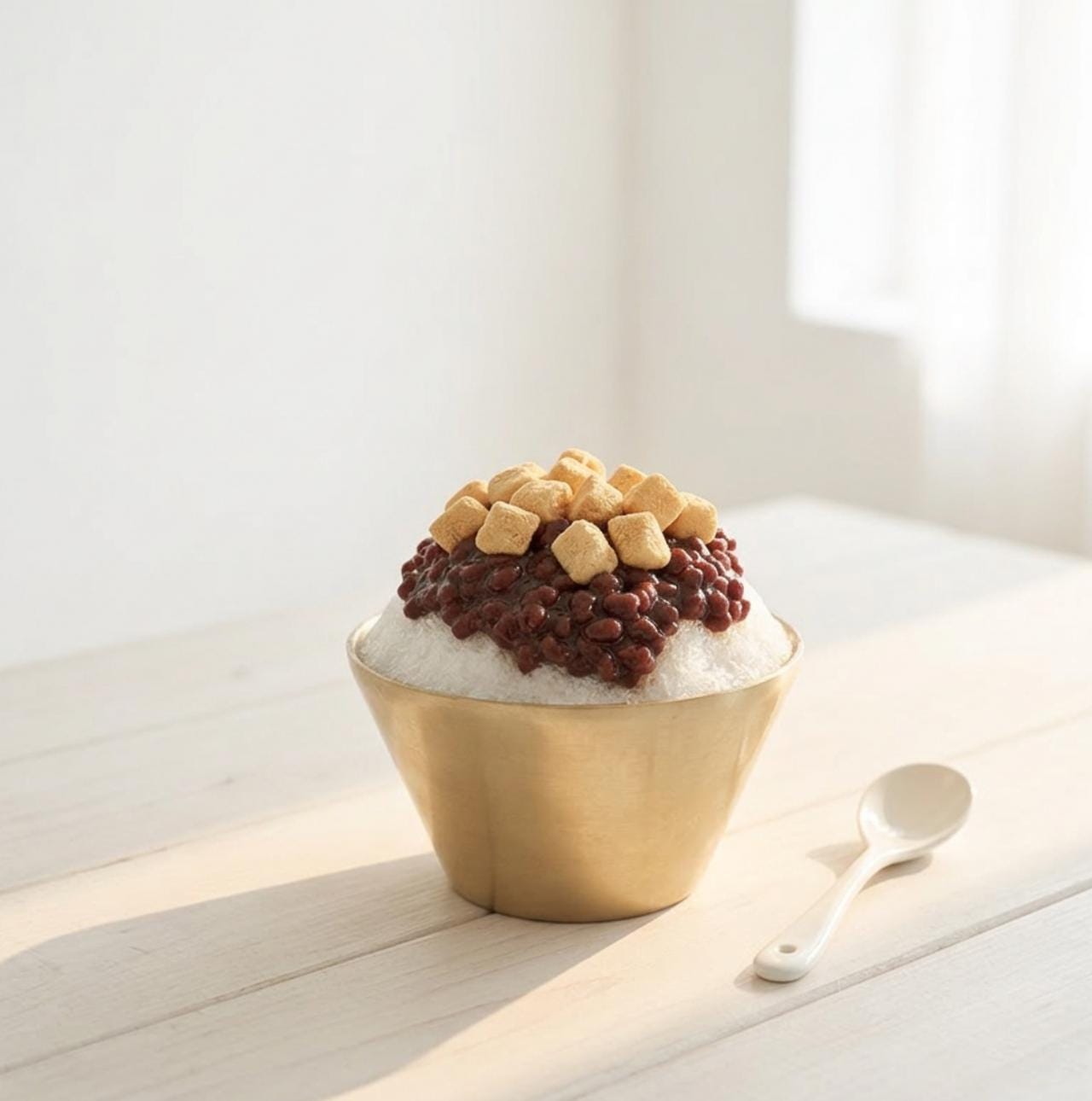 Gold Bingsu Bowl Set