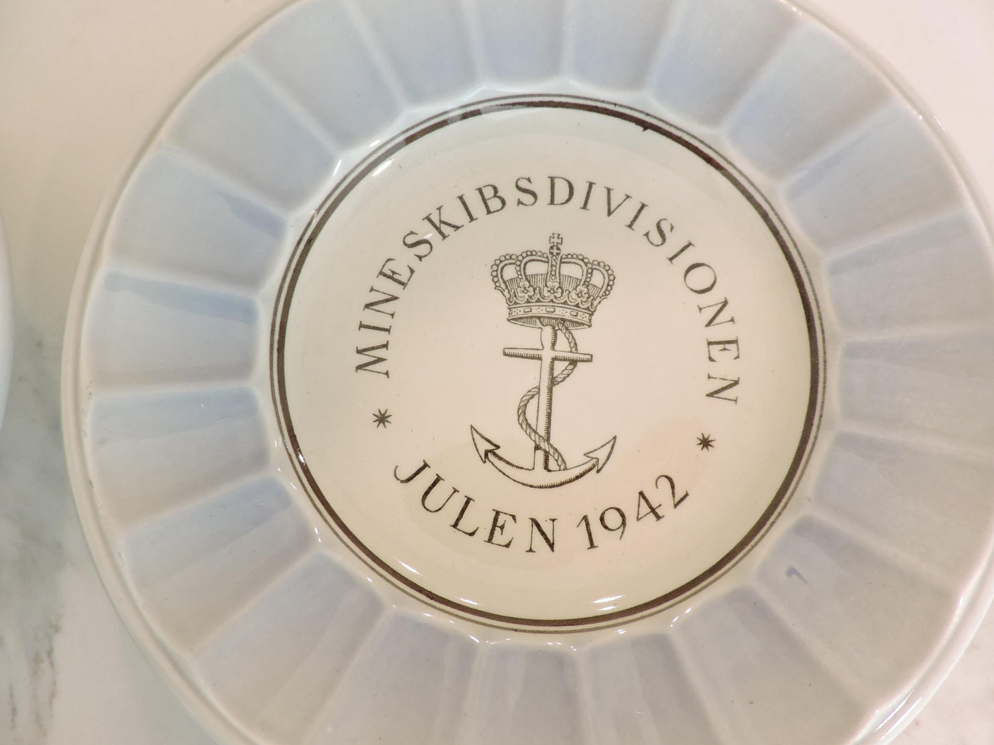 Vintage Danish Christmas Commemorative Plate Gift Set (1942)