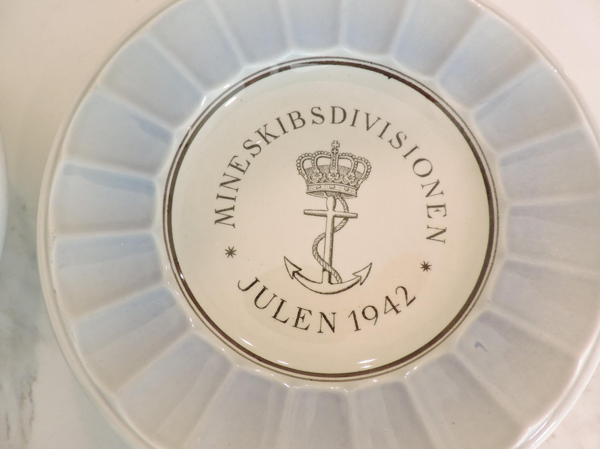 Vintage Danish Christmas Commemorative Plate Gift Set (1942)