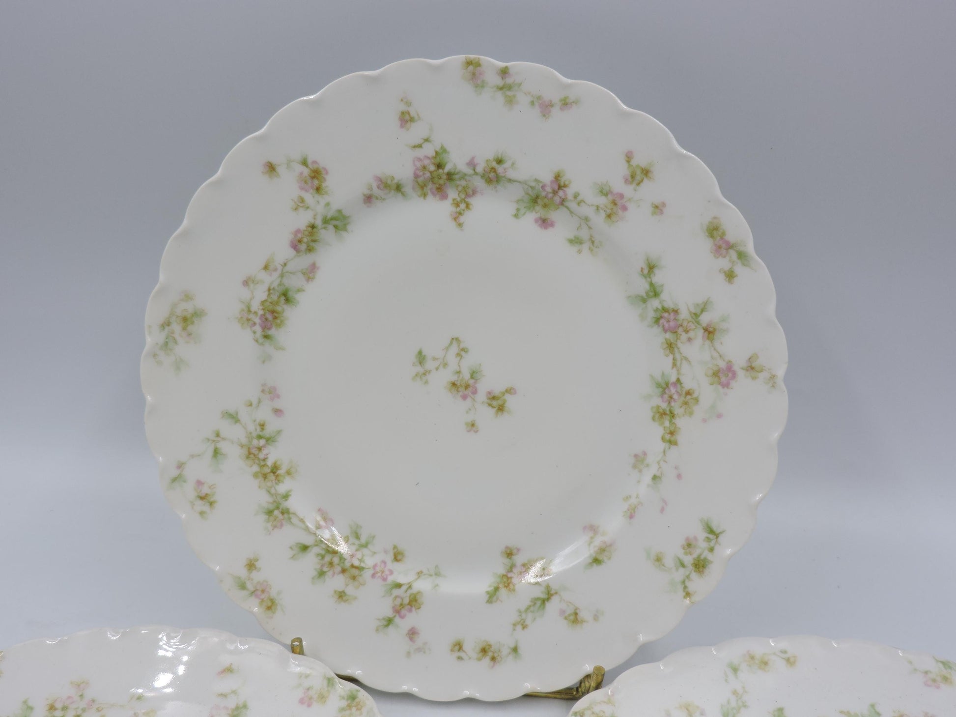 Antique Haviland & Co Salad Plate Set of 3